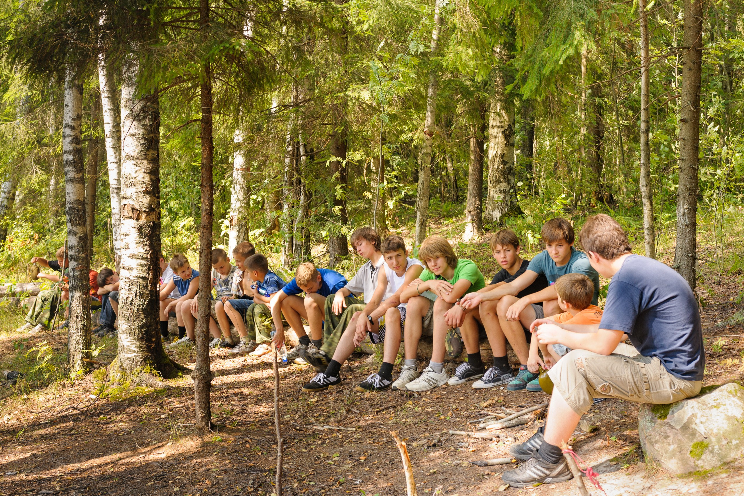 Летние тренировочные боры Школы Боевых Искусств «МОН», Валдай 2010 г. 