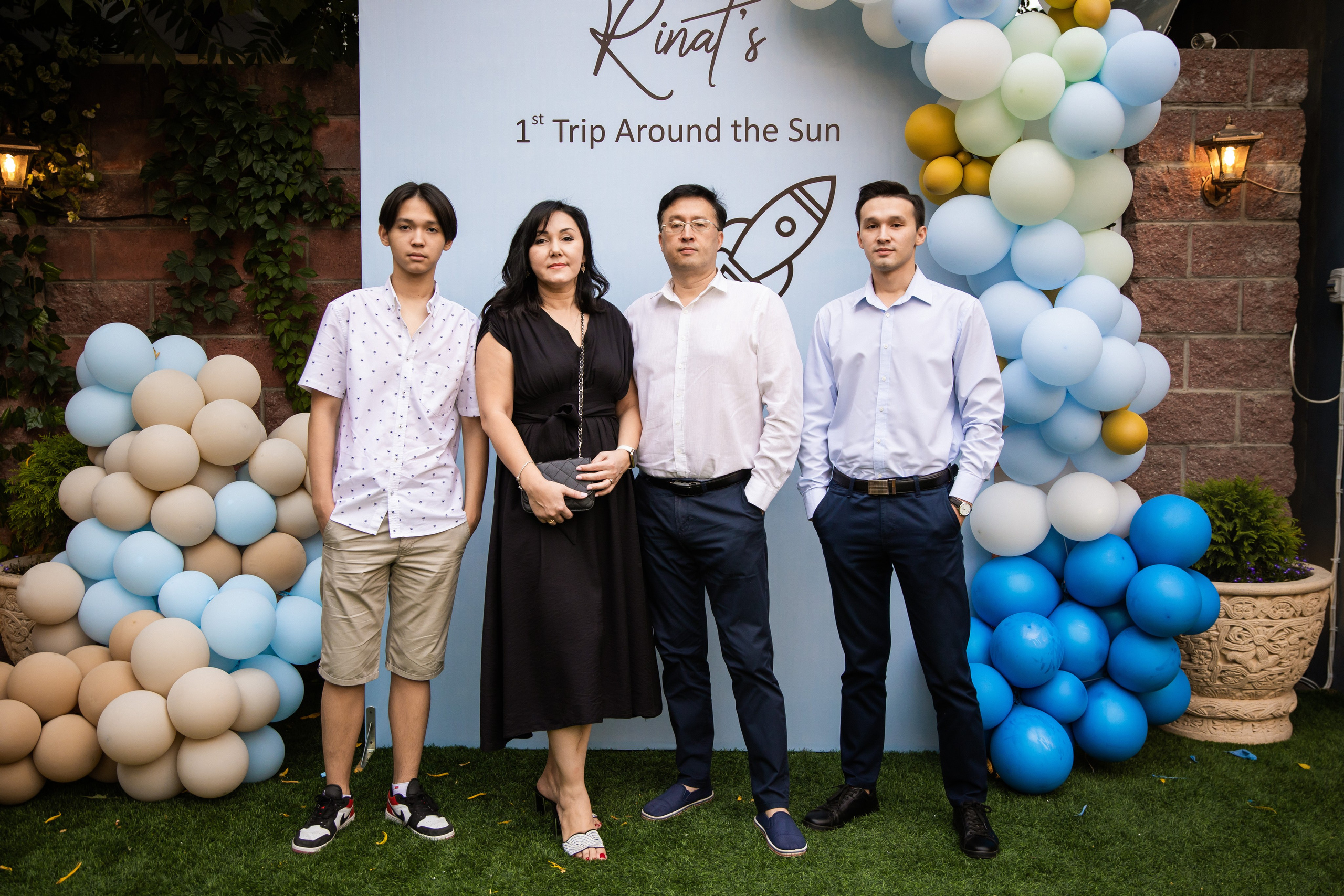 Rinat's 1st Trip Around the Sun. Свадебный и студийный фотограф в Алматы Ильяс Кырбаев