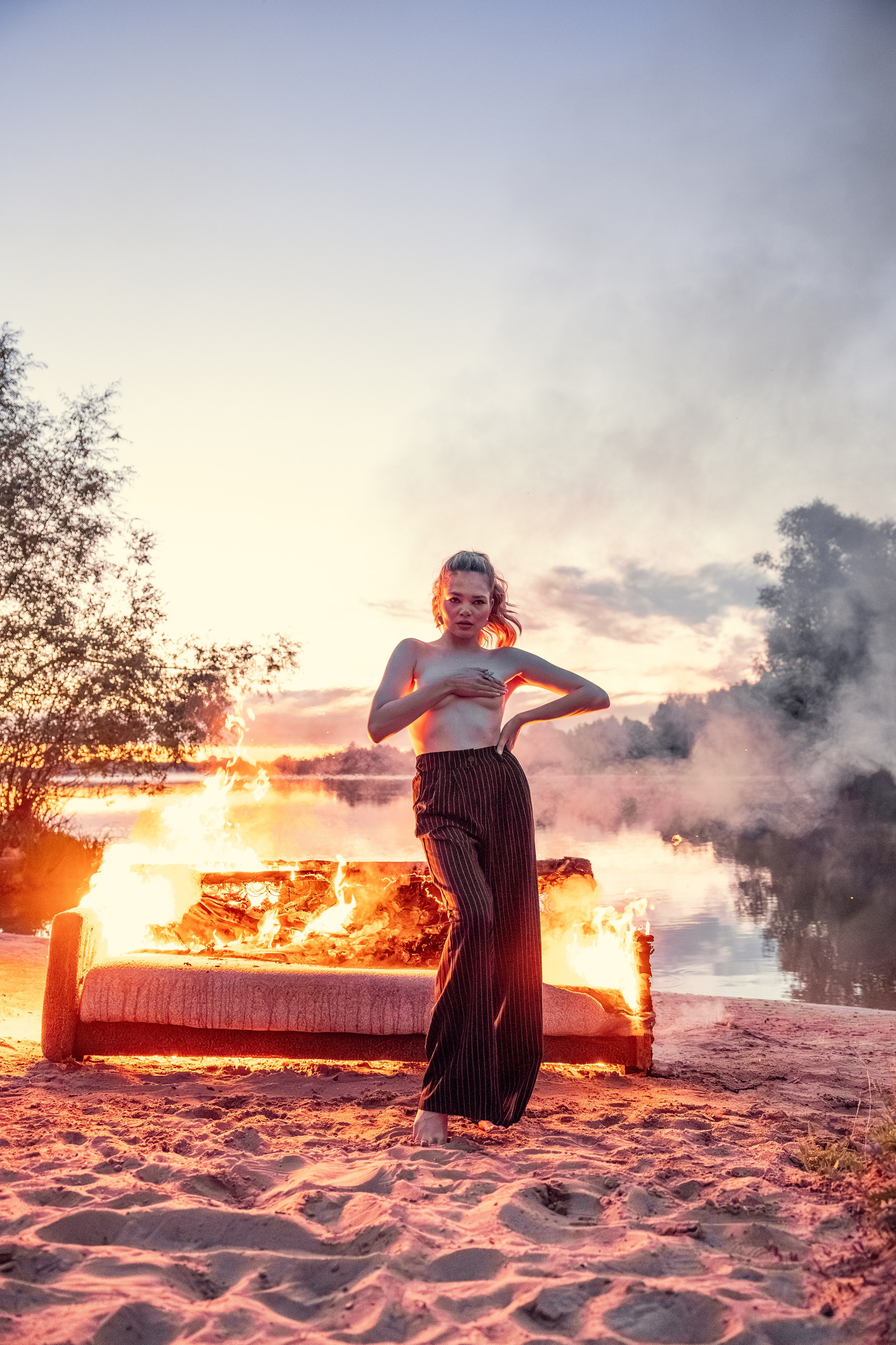 Огненная фотосессия. Фотограф в Казани Ольга Яшина