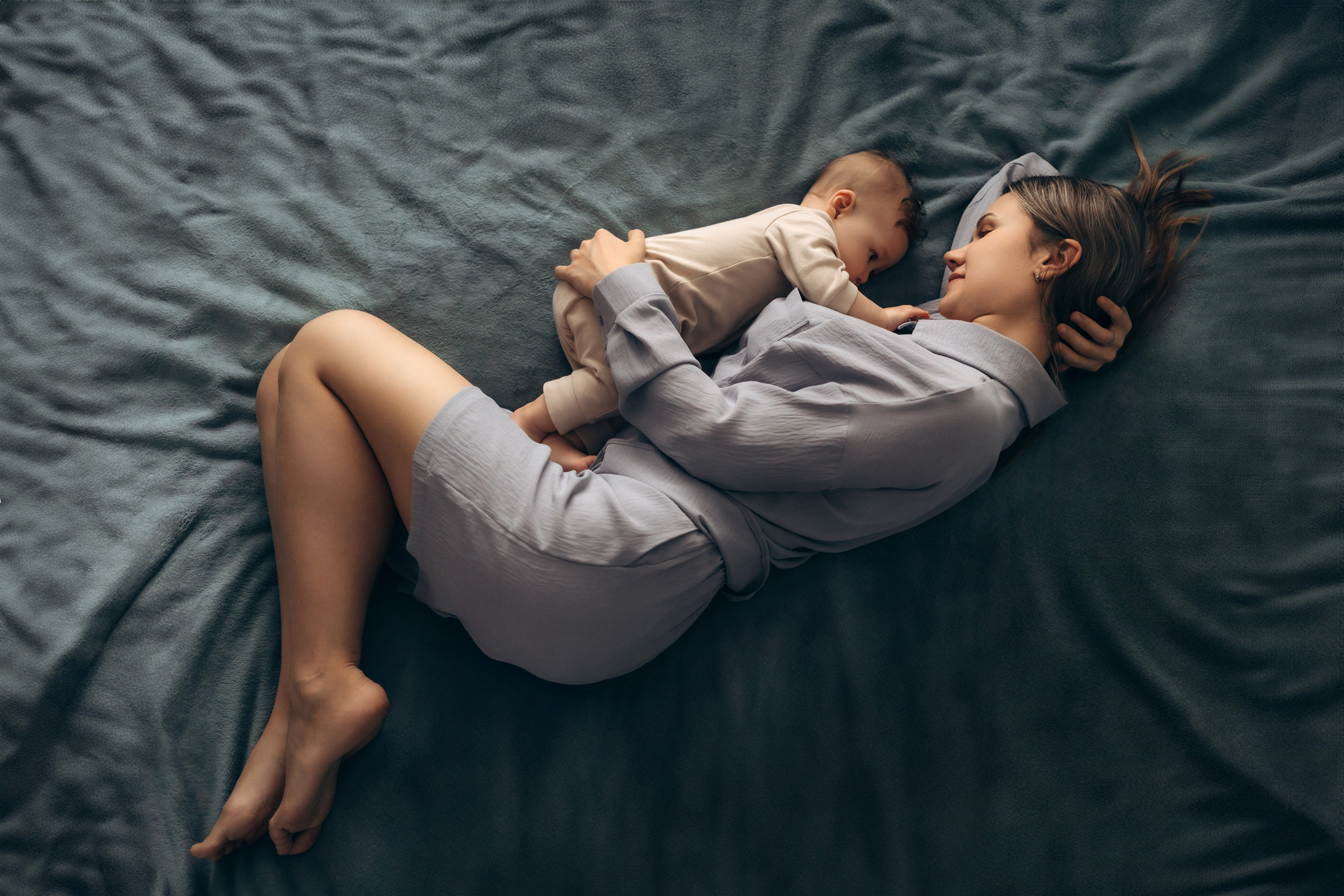 Домашняя фотосессия для Тани, Леши и Ромочки. Детский, семейный и ньюборн фотограф в Москве Юлия Шуарт