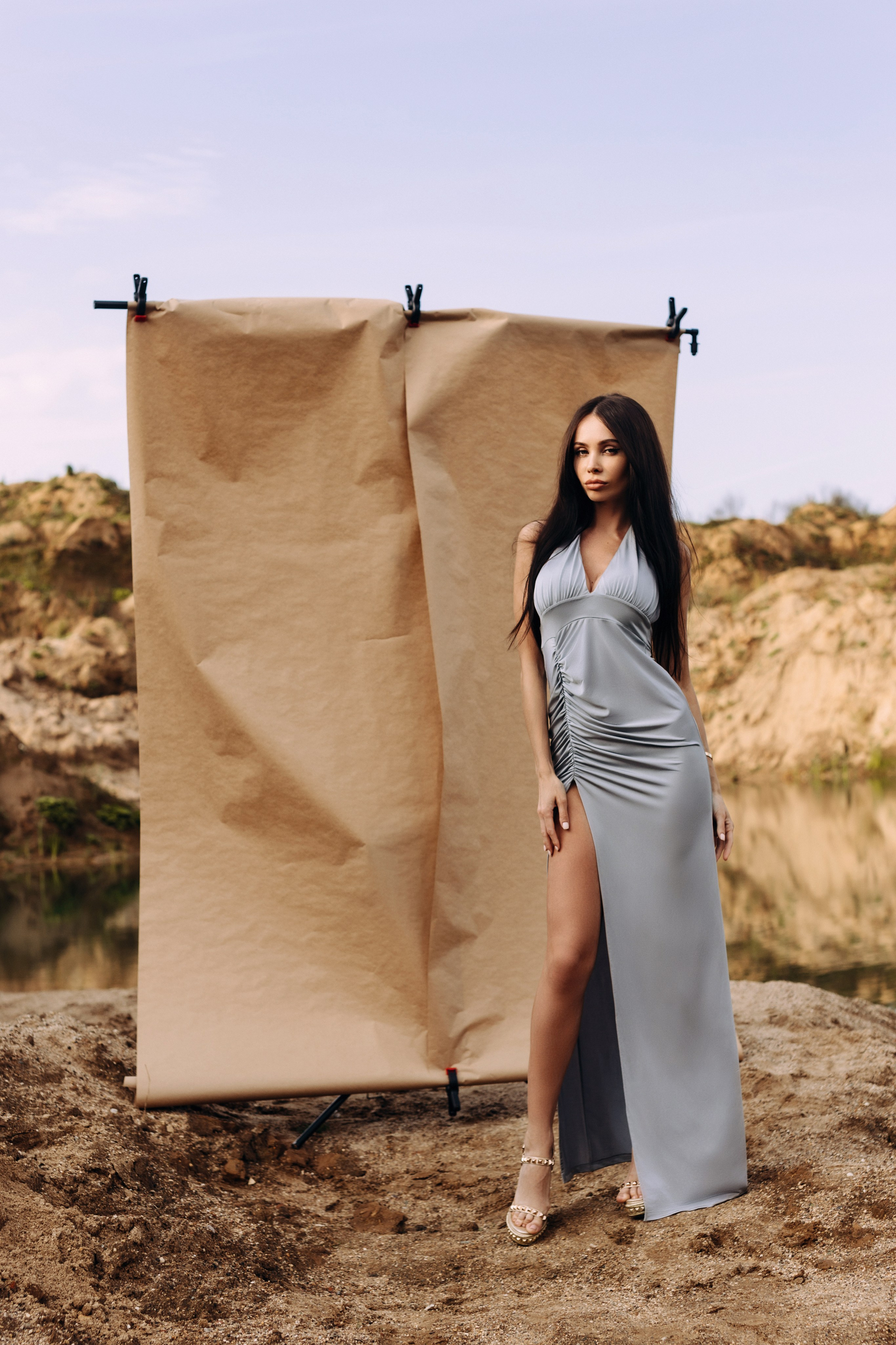 Аня в песках. Портретный и концертный фотограф в Москве Тугарин Александр