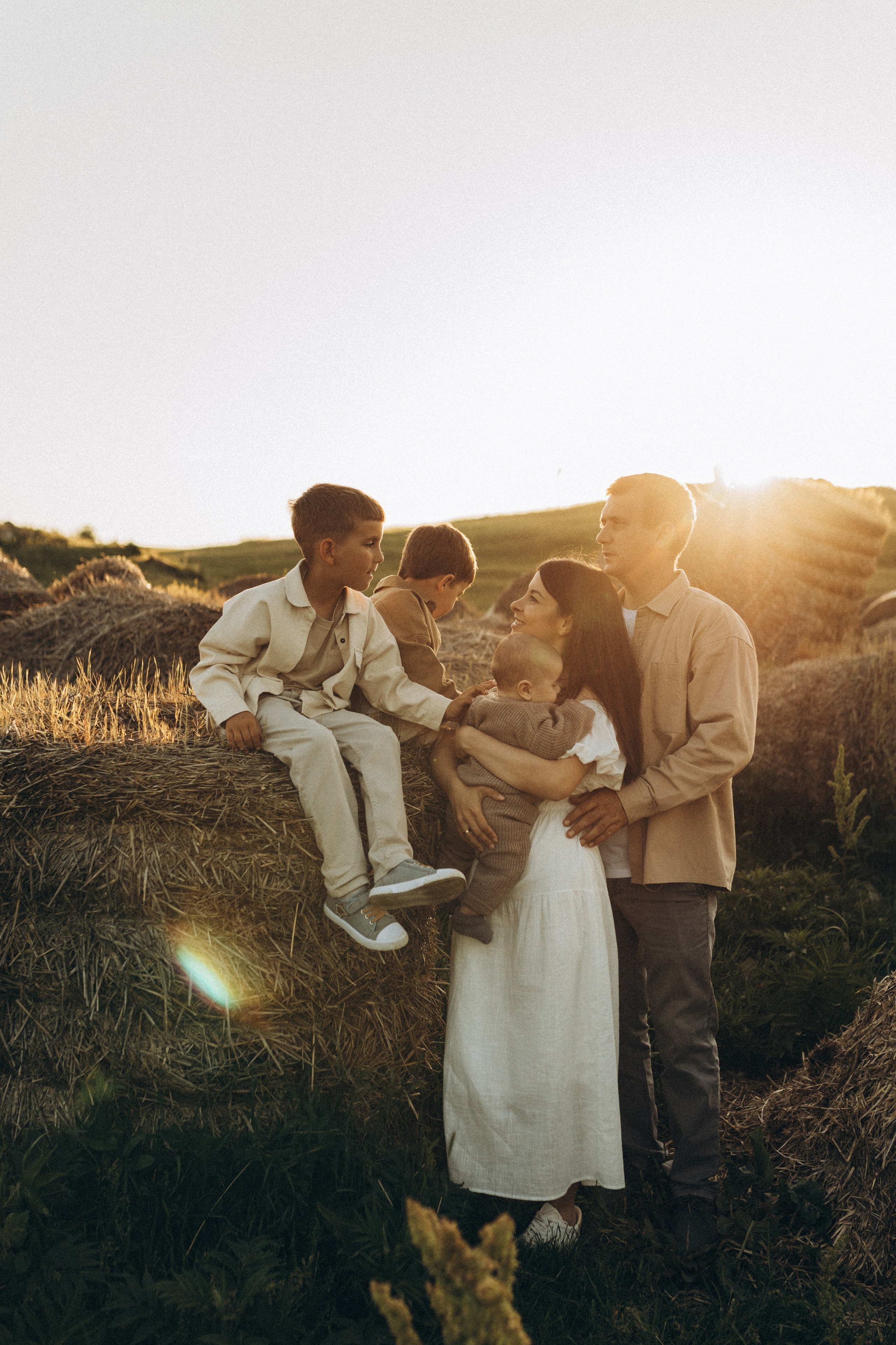 Закат на ферме. Семейный фотограф в Новороссийске и Анапе Александра Яковлева