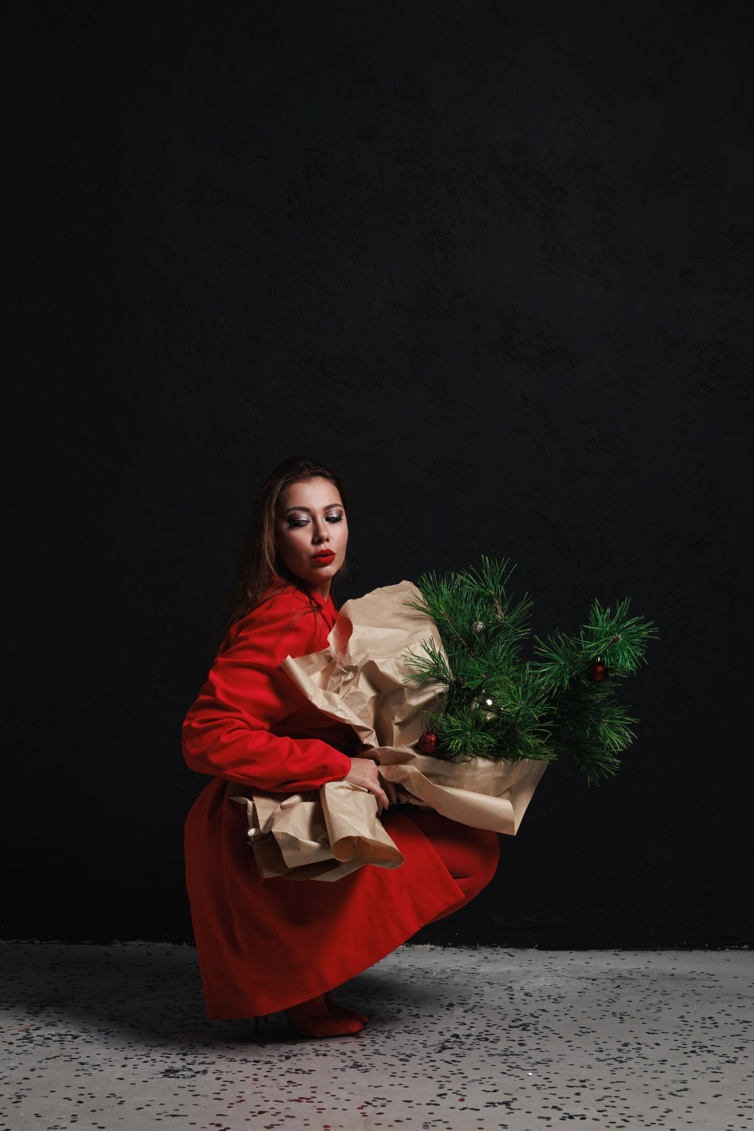 Алина_новогодний минимализм. Фотограф Воронеж, Новая Усмань Мария Бублик