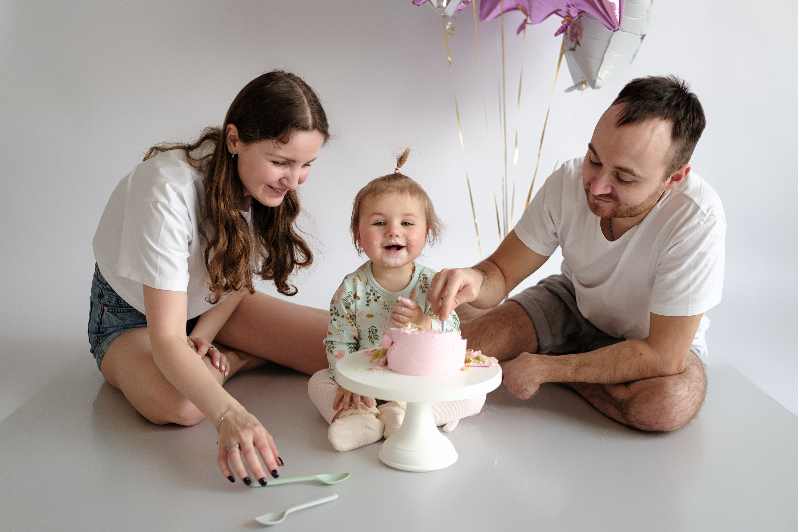 Годики. Семейный детский ньюборн фотограф в Москве Марта Петрова