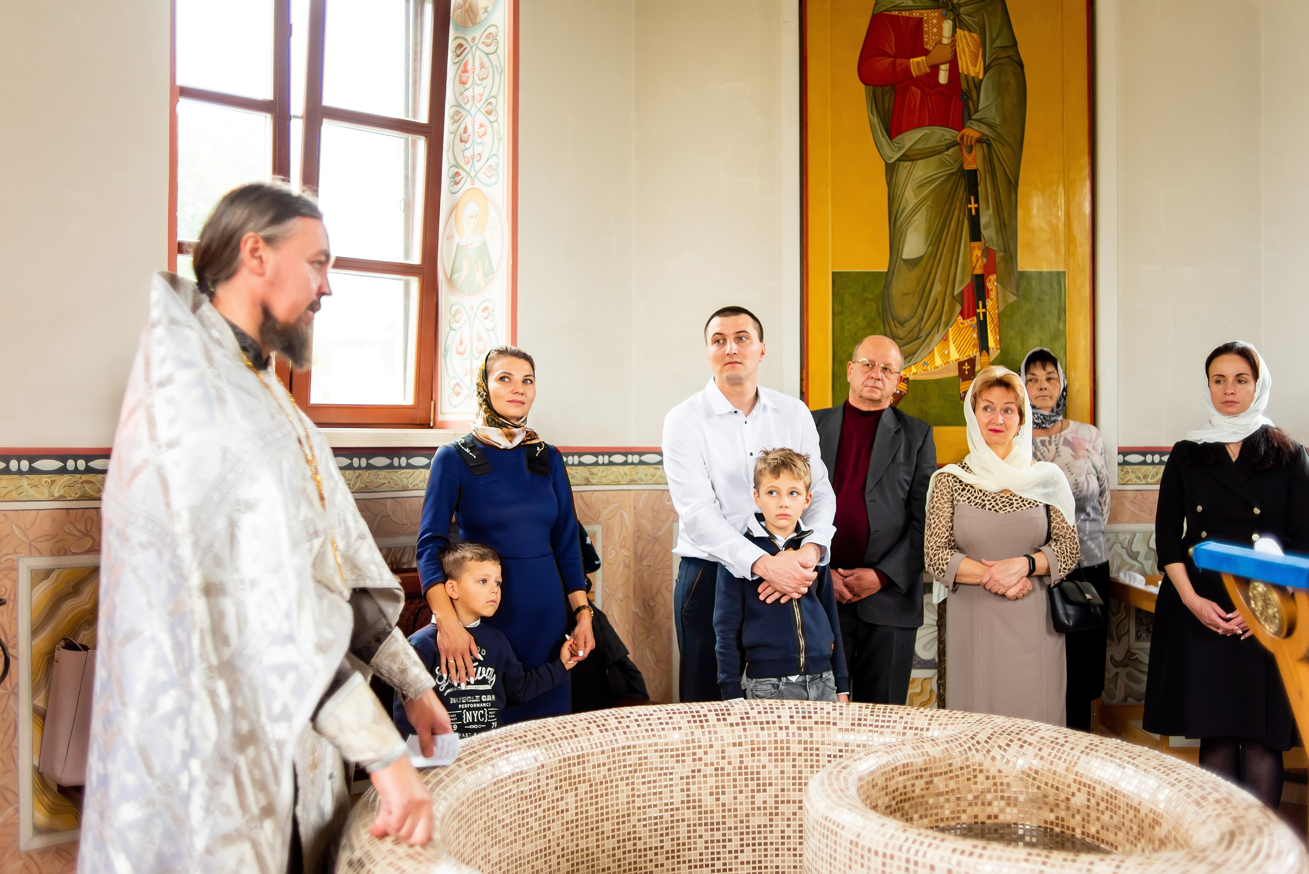 Крещение Владислава. Фотограф Юлия Попова