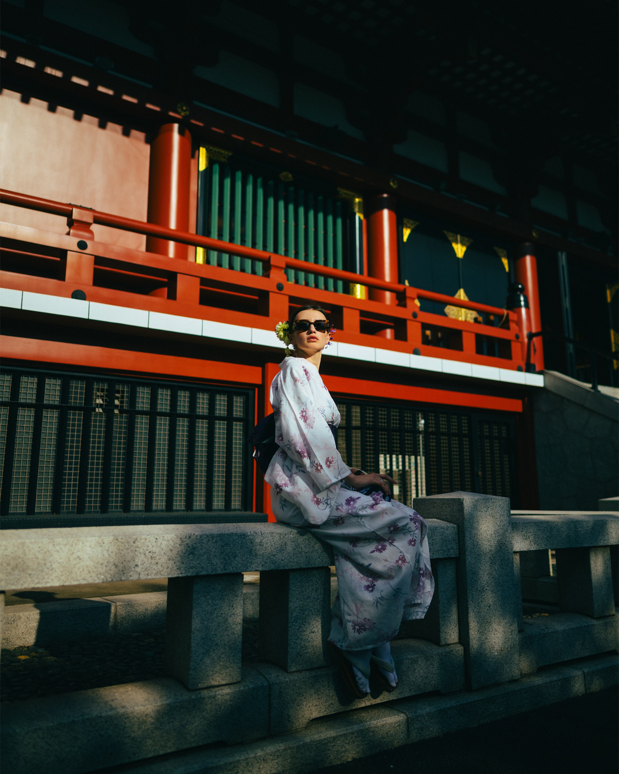 Nailya Anton and Varvara. Asakusa. Photographer in Tokyo Anatolii Ozarto