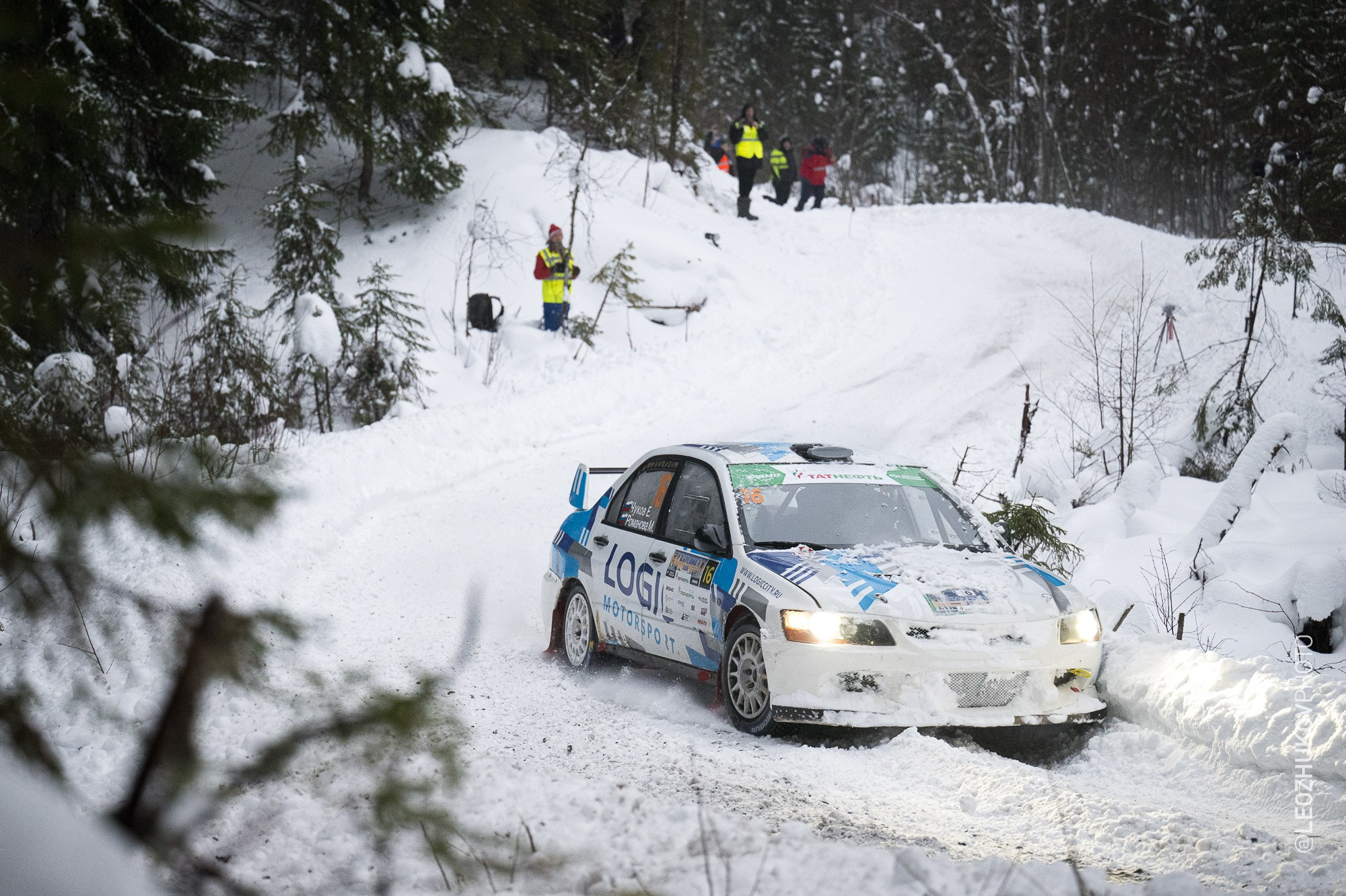 Rally Karelia 2026. Sports photographer Leonid Zhukov