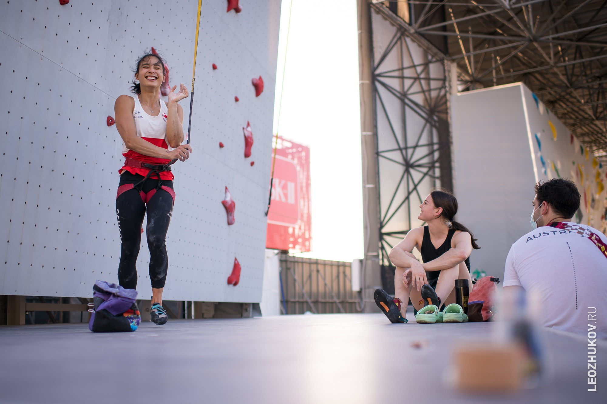 Tokyo-2020 Olympic games. Sports photographer Leonid Zhukov