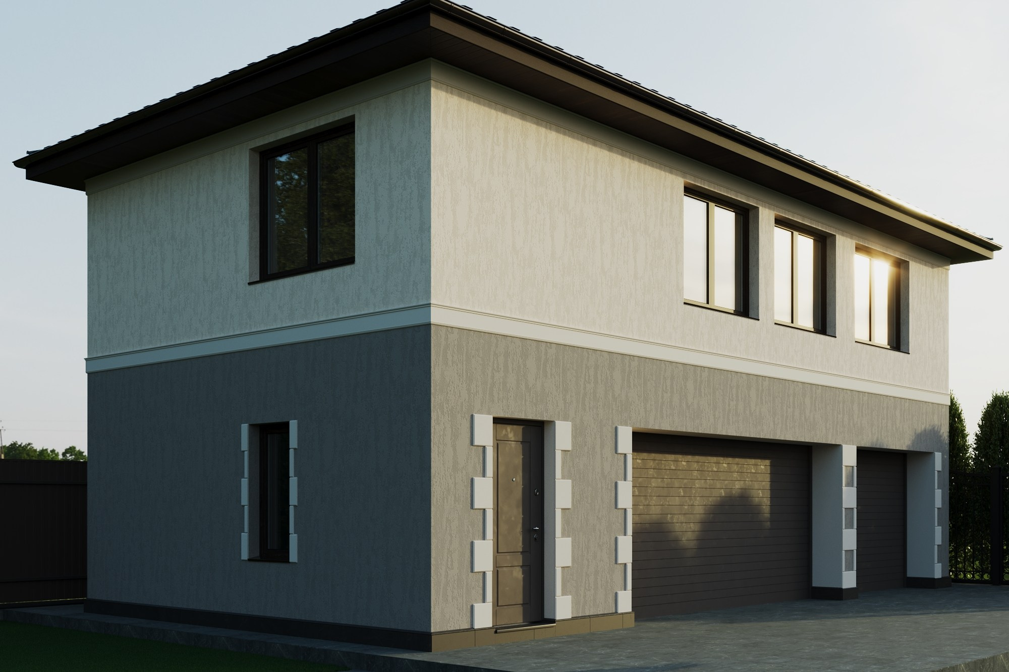 Экстерьеры. 3D-визуализация интерьеров и мебели | Larionova.vis — для студий и дизайнеров