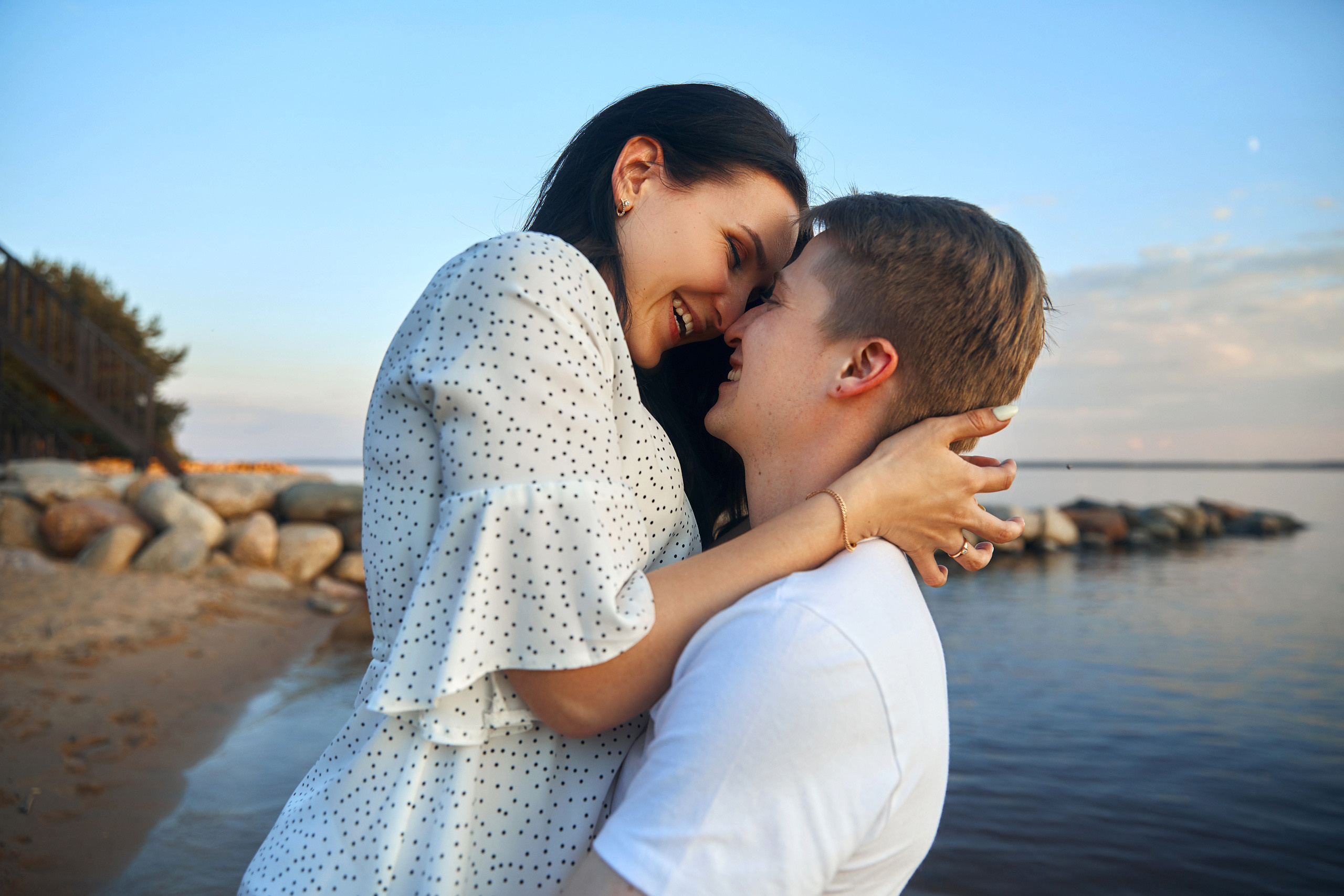 Нежность на закате. Свадебный и семейный фотограф в Ярославле и Рыбинске Вячеслав Барышков