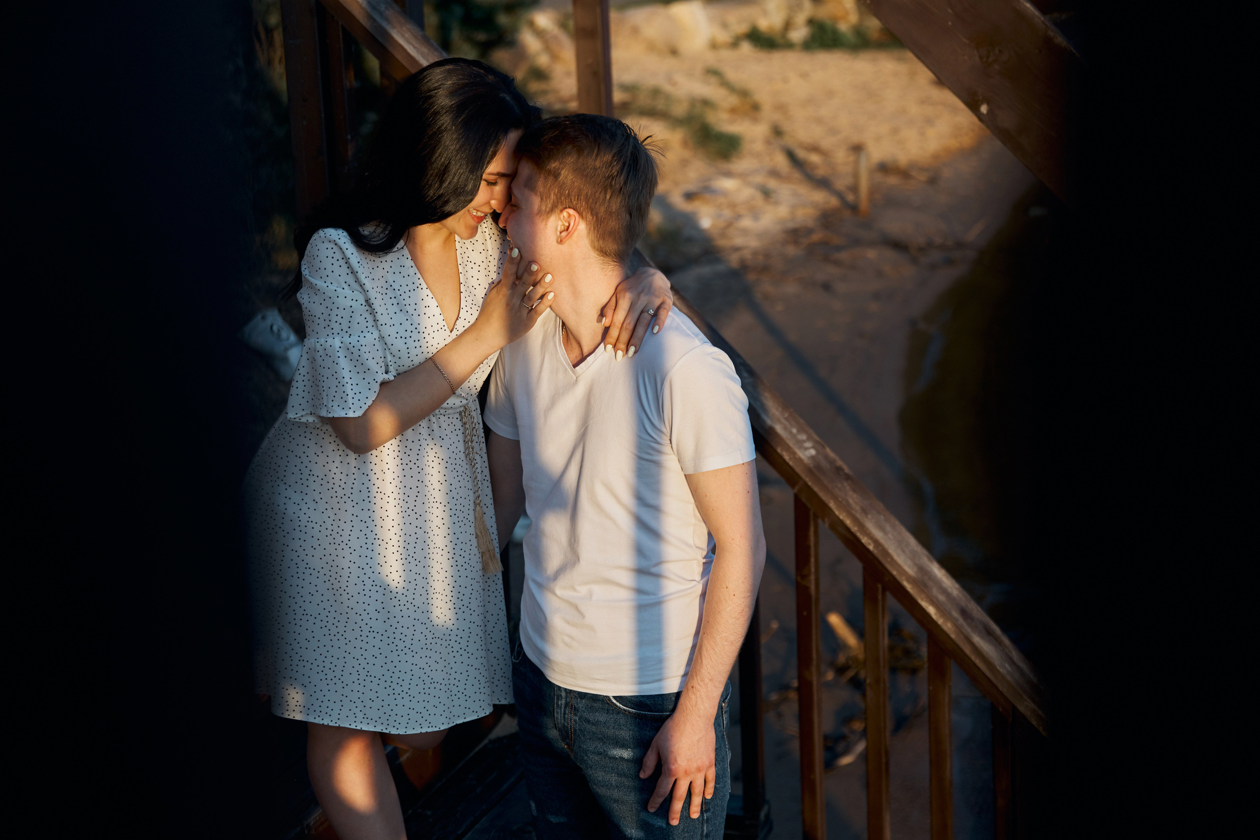 Нежность на закате. Свадебный и семейный фотограф в Ярославле и Рыбинске Вячеслав Барышков