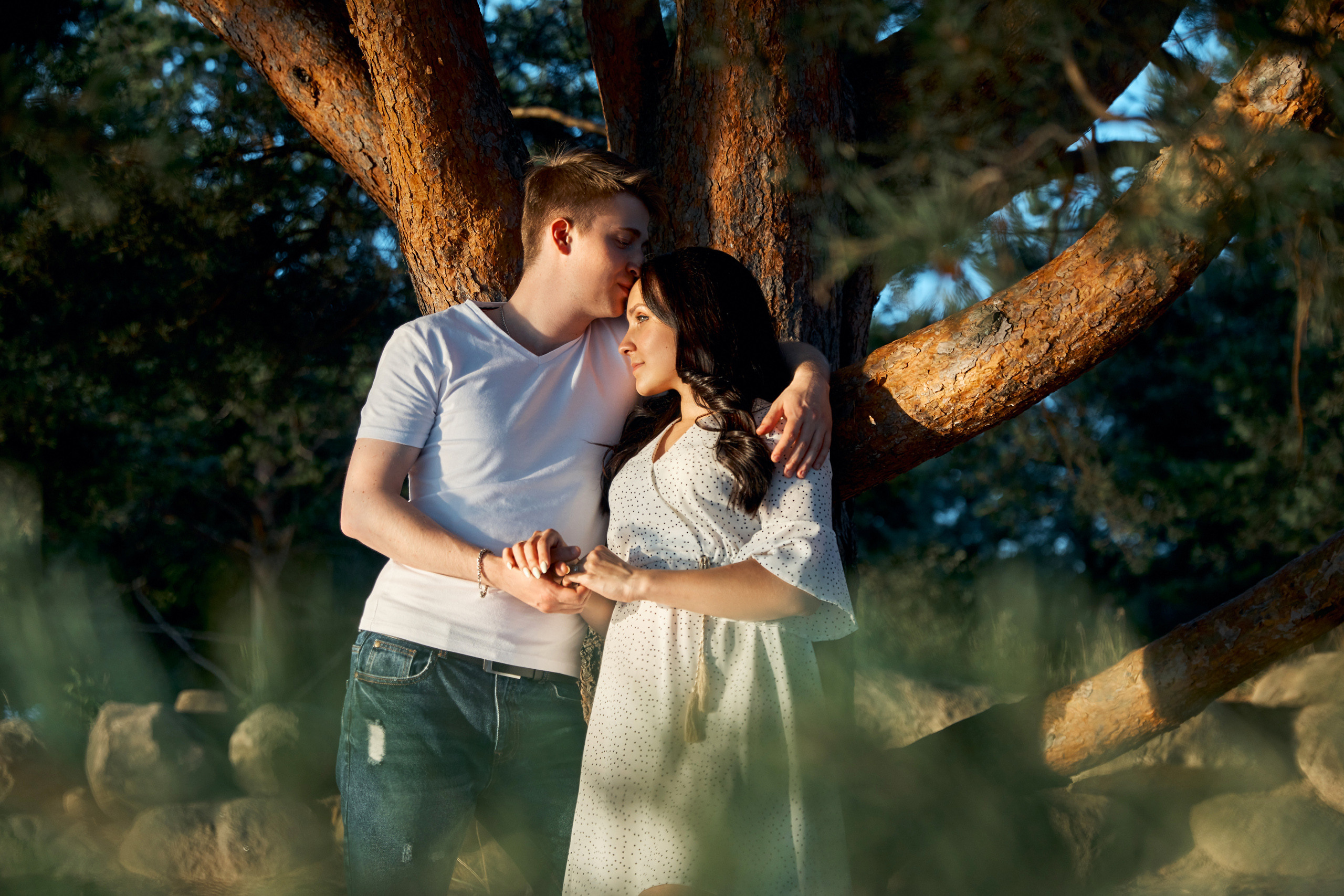 Нежность на закате. Свадебный и семейный фотограф в Ярославле и Рыбинске Вячеслав Барышков