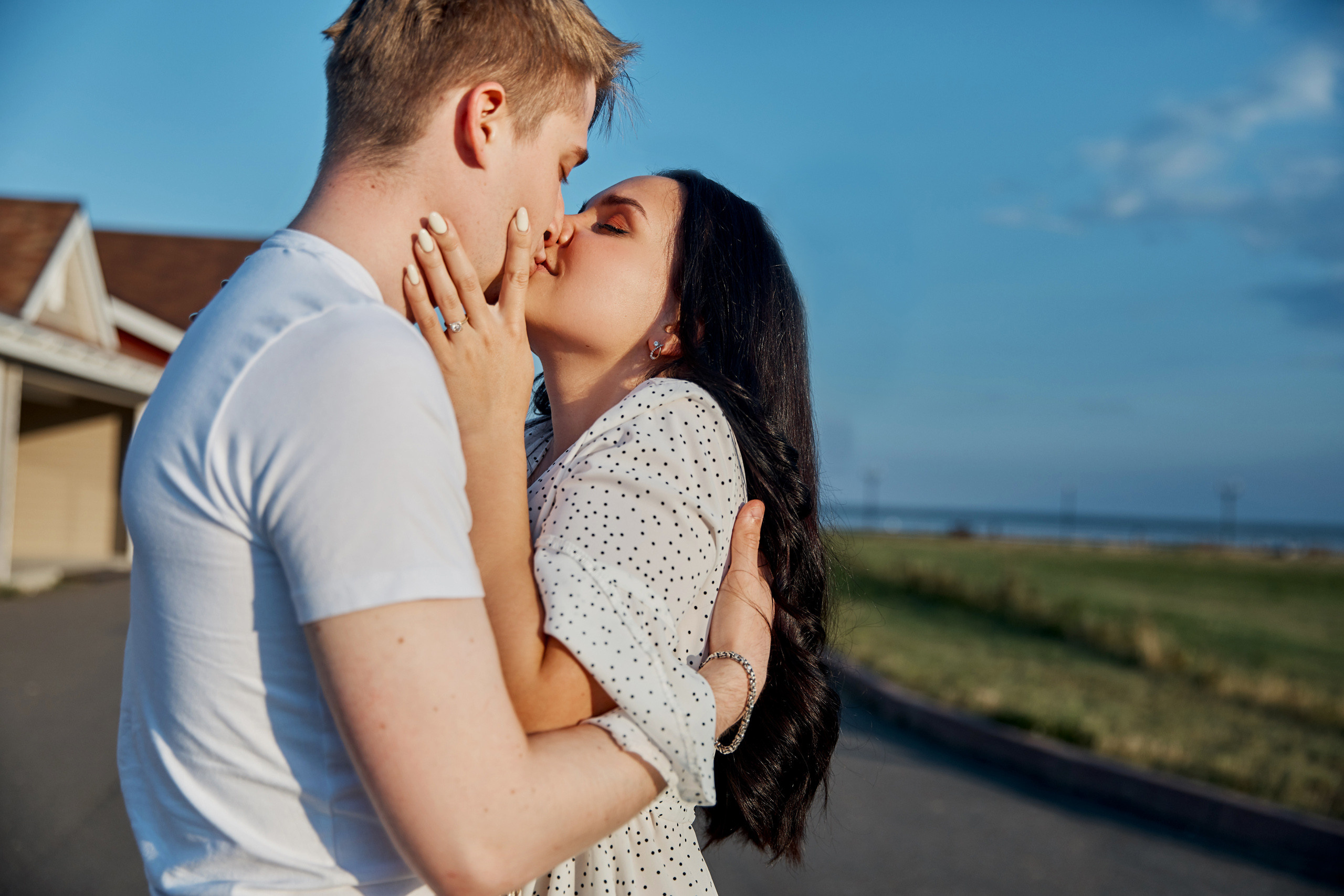 Нежность на закате. Свадебный и семейный фотограф в Ярославле и Рыбинске Вячеслав Барышков