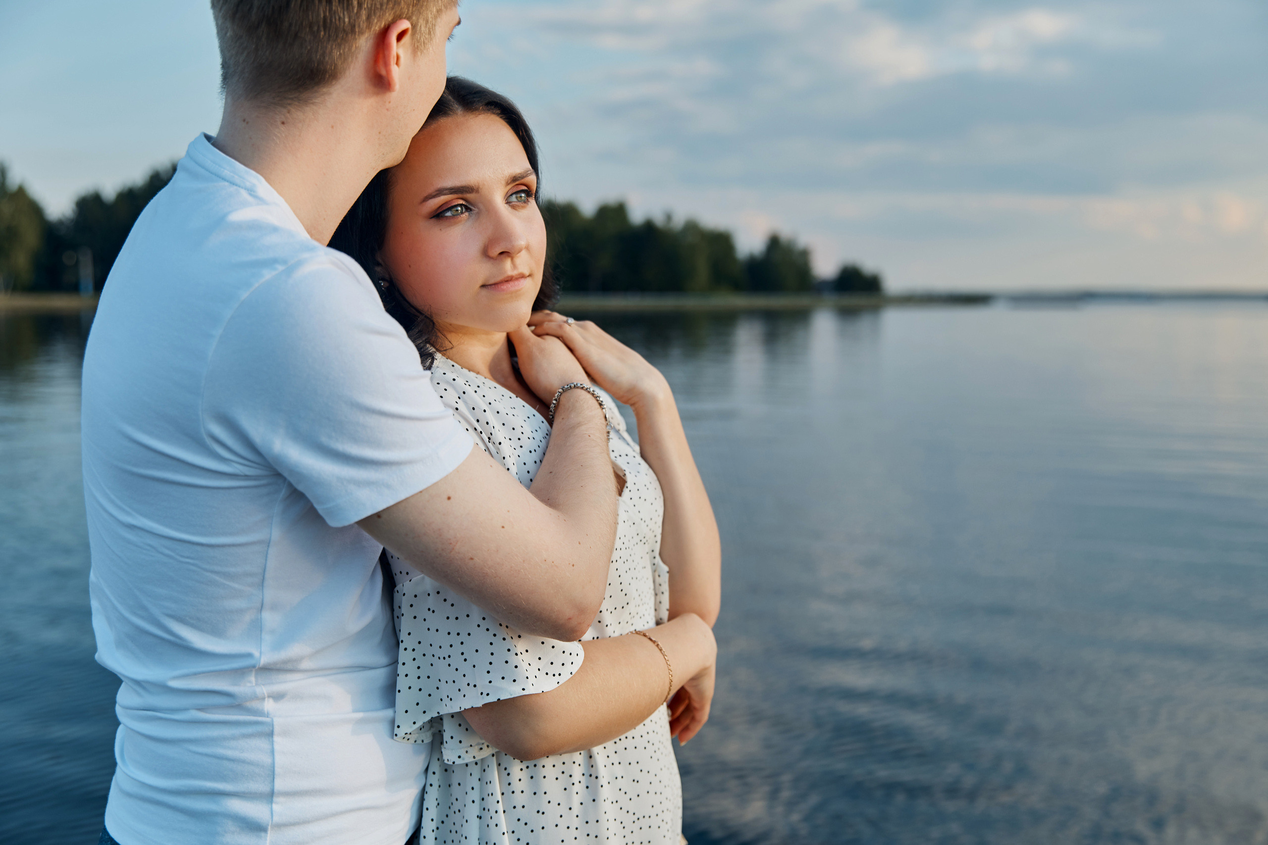 Нежность на закате. Свадебный и семейный фотограф в Ярославле и Рыбинске Вячеслав Барышков
