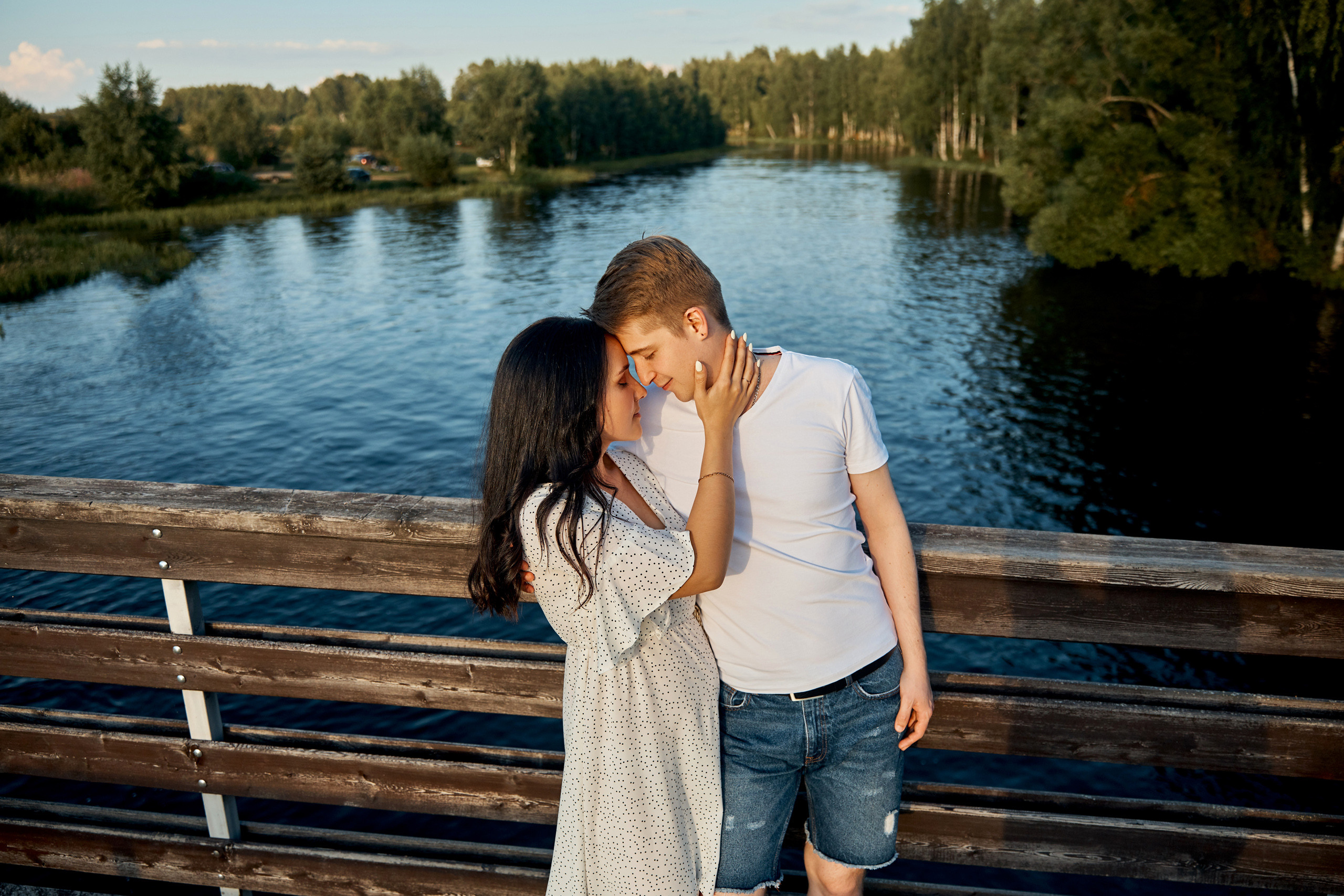 Нежность на закате. Свадебный и семейный фотограф в Ярославле и Рыбинске Вячеслав Барышков