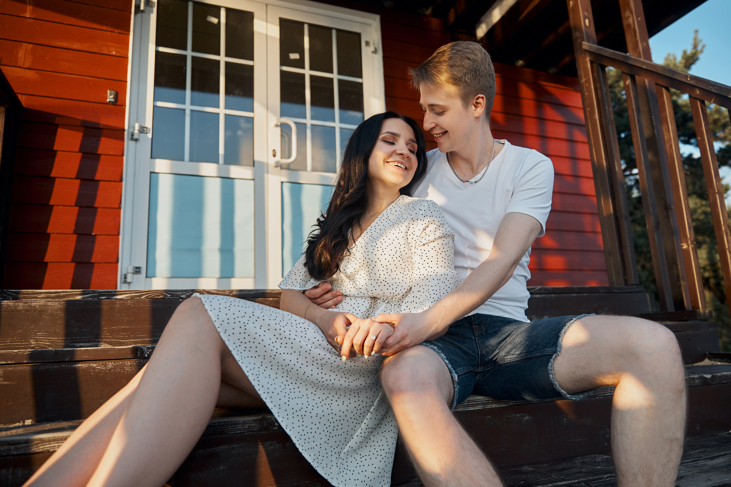 Нежность на закате. Свадебный и семейный фотограф в Ярославле и Рыбинске Вячеслав Барышков