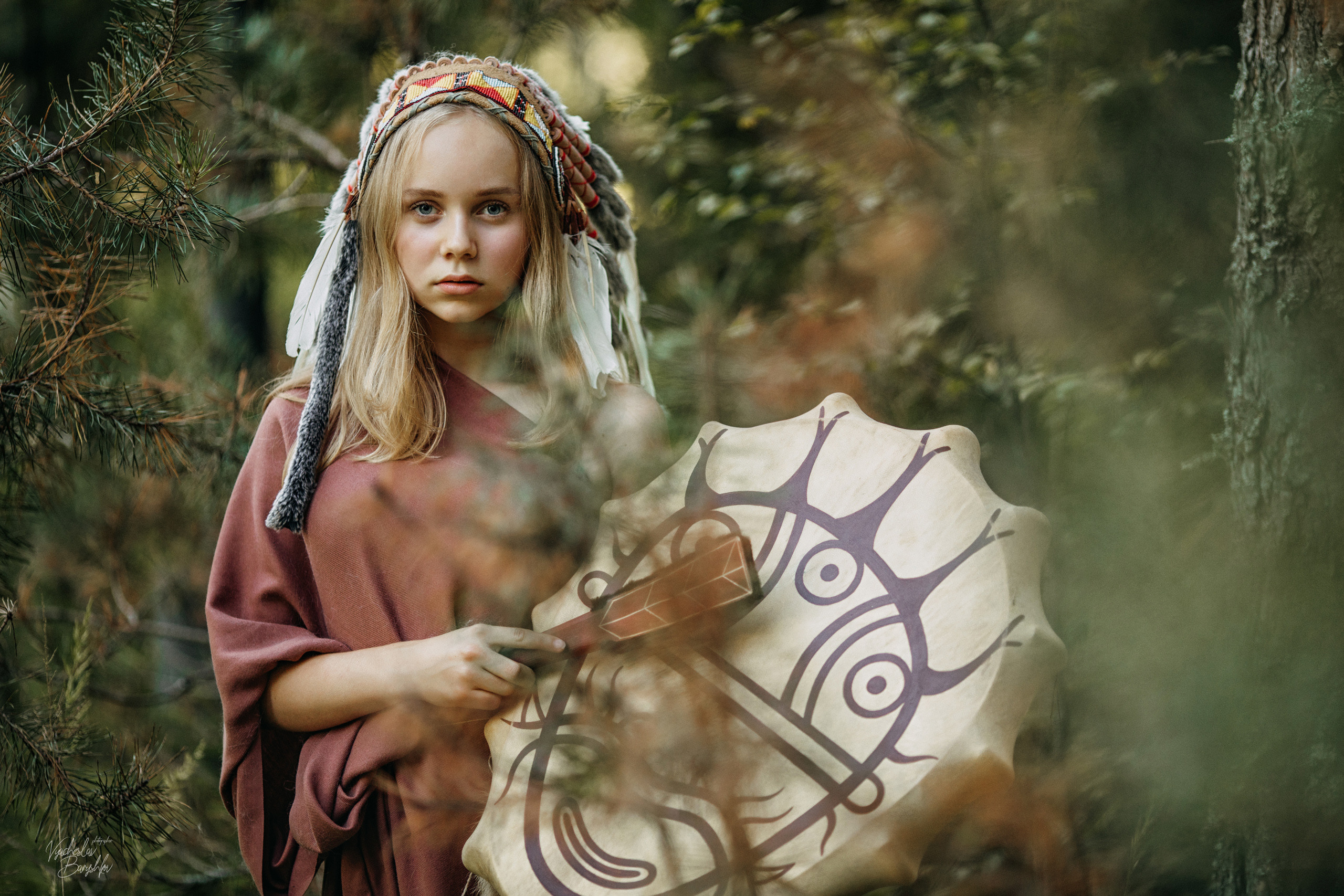 Индейские мотивы. Свадебный и семейный фотограф в Ярославле и Рыбинске Вячеслав Барышков