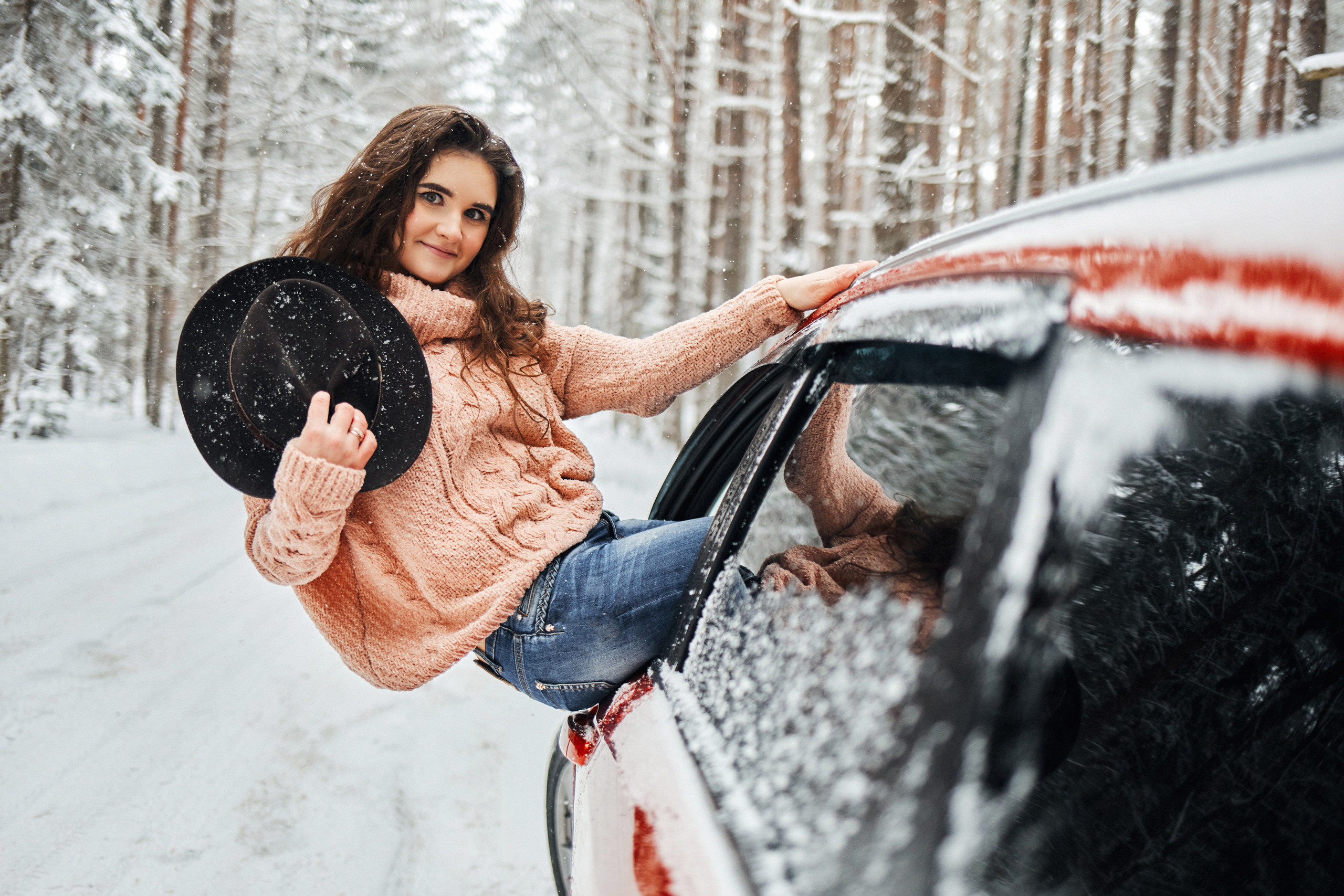Снег, любовь и бенгальские огни. Свадебный и семейный фотограф в Ярославле и Рыбинске Вячеслав Барышков