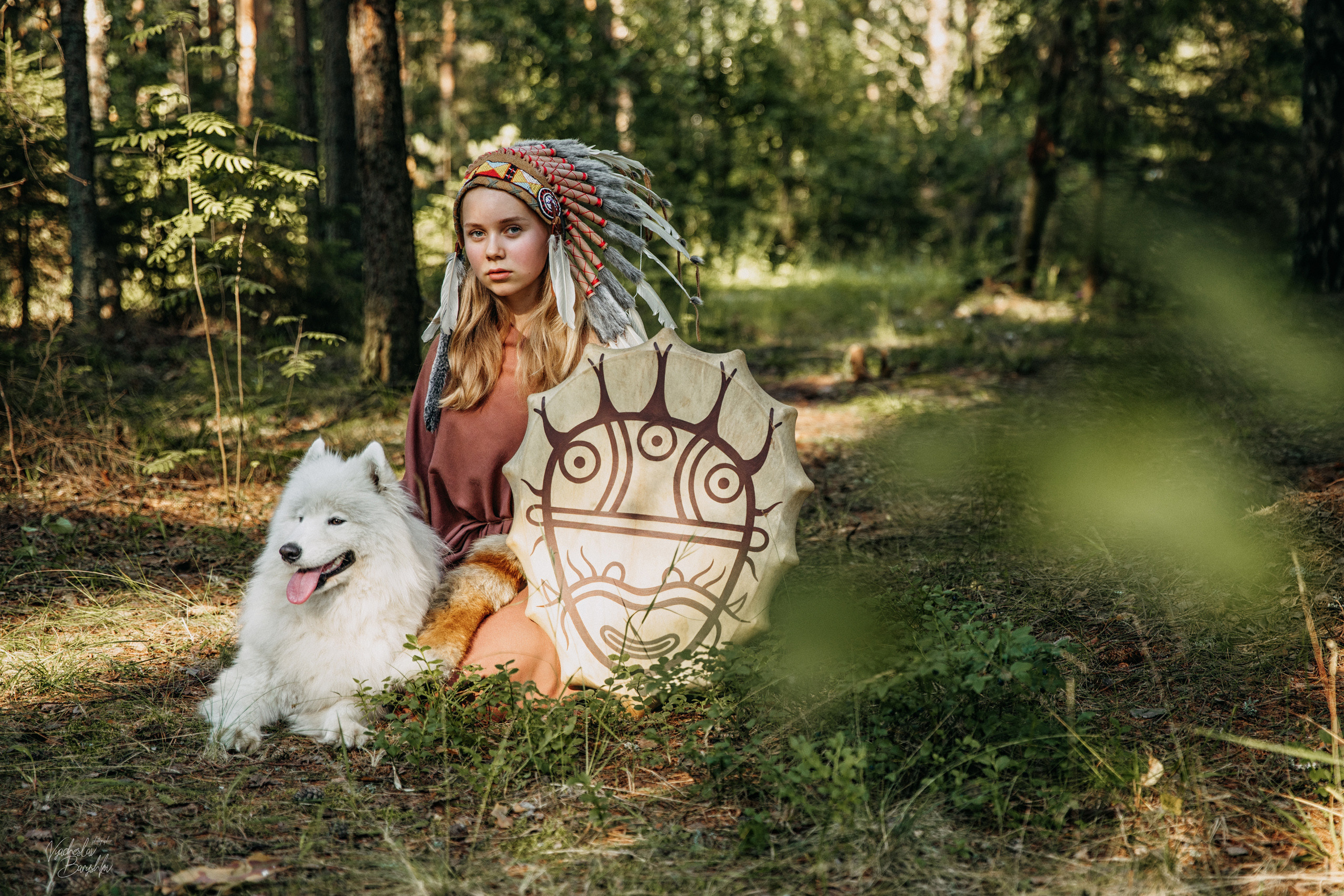Индейские мотивы. Свадебный и семейный фотограф в Ярославле и Рыбинске Вячеслав Барышков