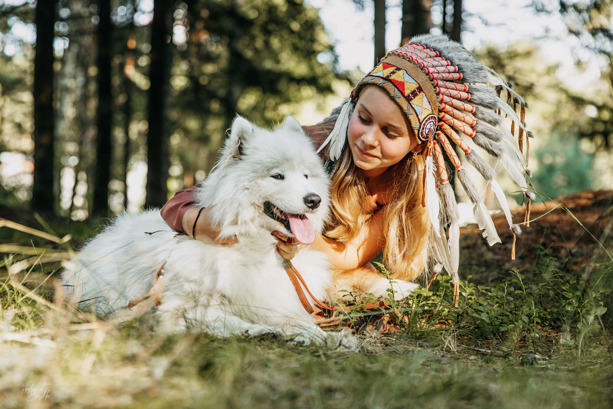 Индейские мотивы. Свадебный и семейный фотограф в Ярославле и Рыбинске Вячеслав Барышков