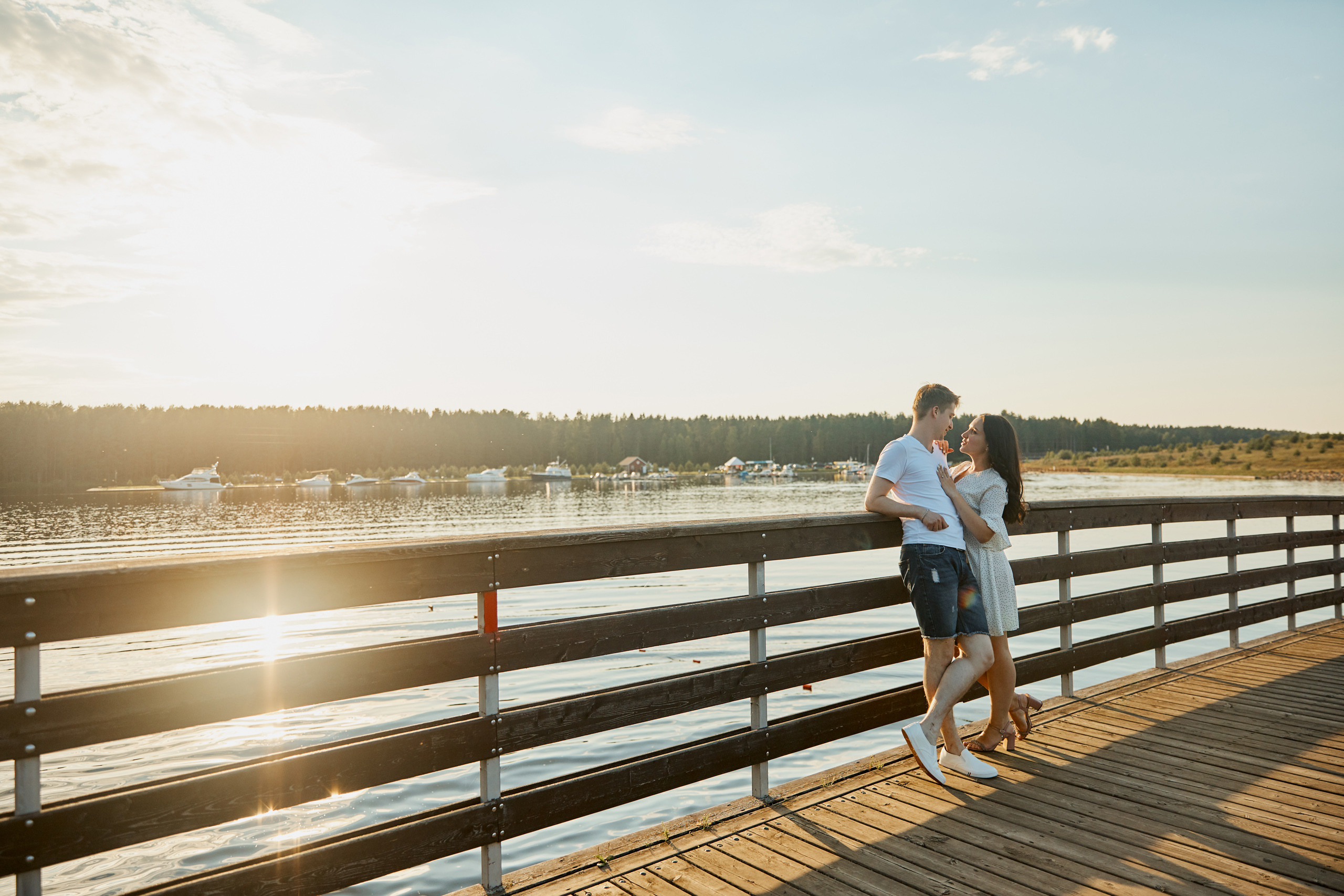 Нежность на закате. Свадебный и семейный фотограф в Ярославле и Рыбинске Вячеслав Барышков