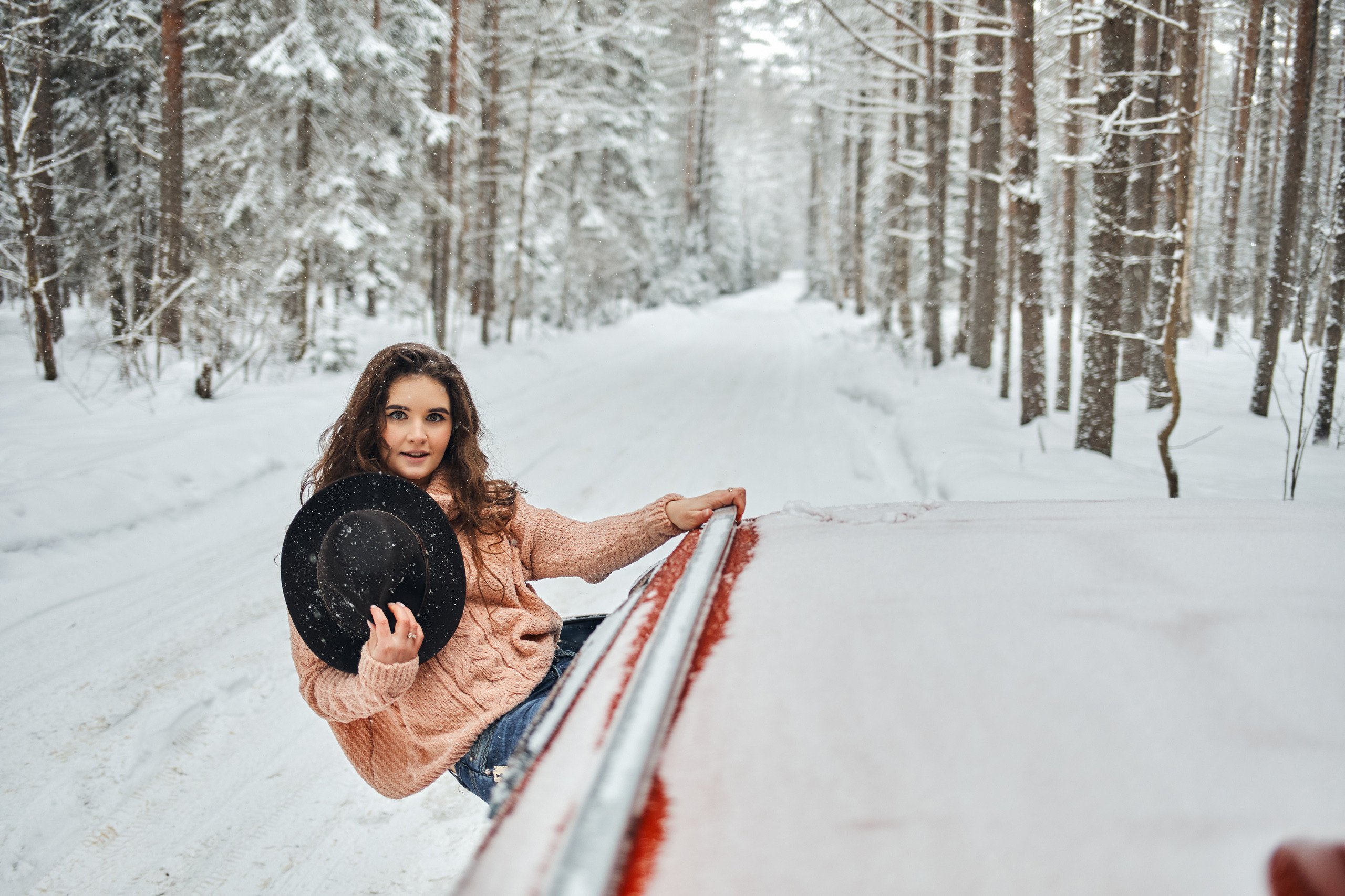 Снег, любовь и бенгальские огни. Свадебный и семейный фотограф в Ярославле и Рыбинске Вячеслав Барышков