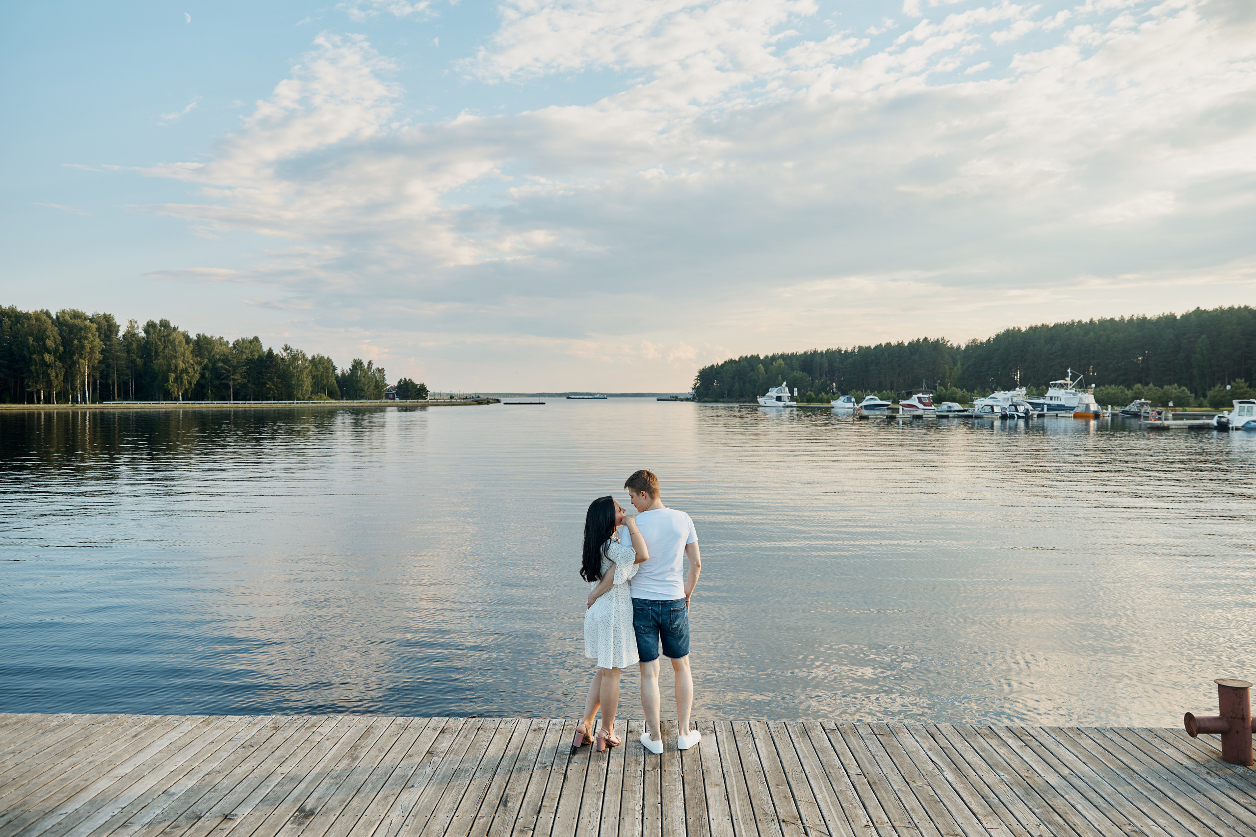 Нежность на закате. Свадебный и семейный фотограф в Ярославле и Рыбинске Вячеслав Барышков