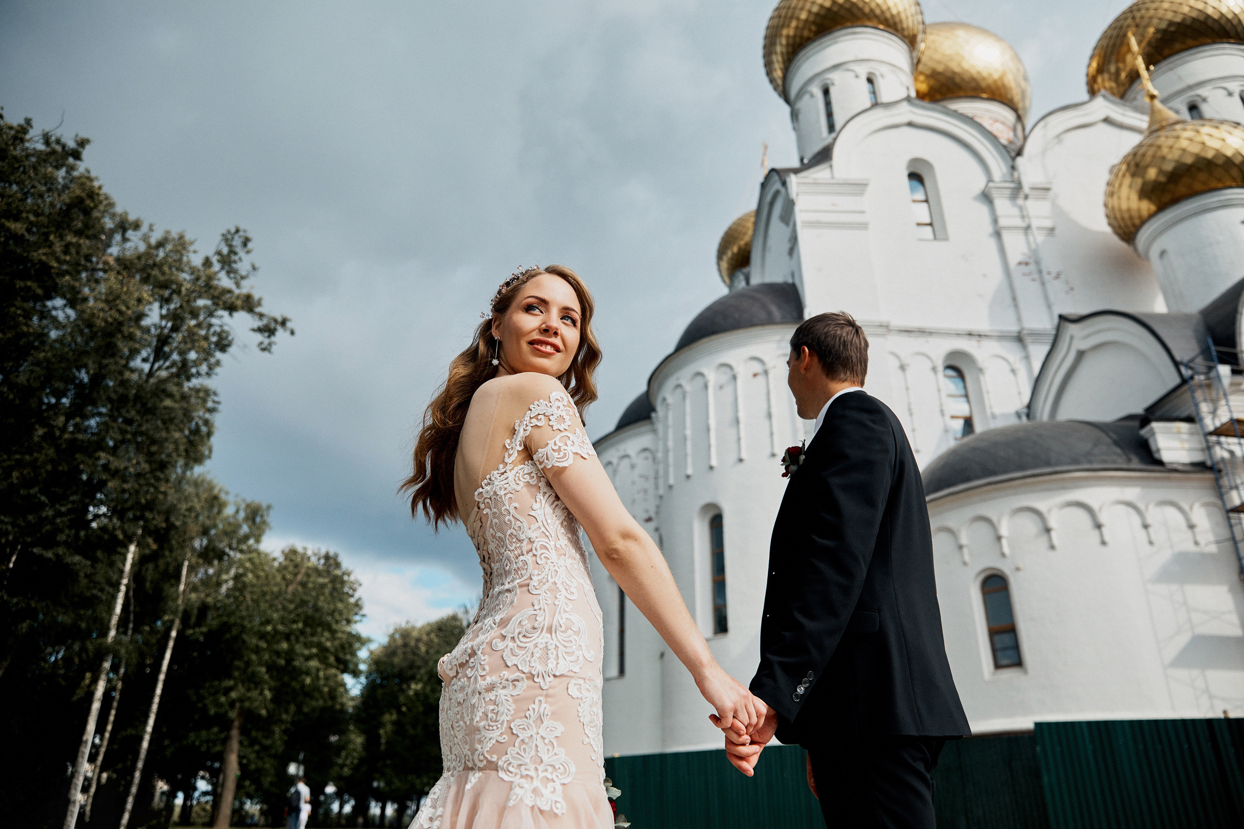 Солнечная свадьба в Губернаторском парке в Ярославле. Свадебный и семейный фотограф в Ярославле и Рыбинске Вячеслав Барышков