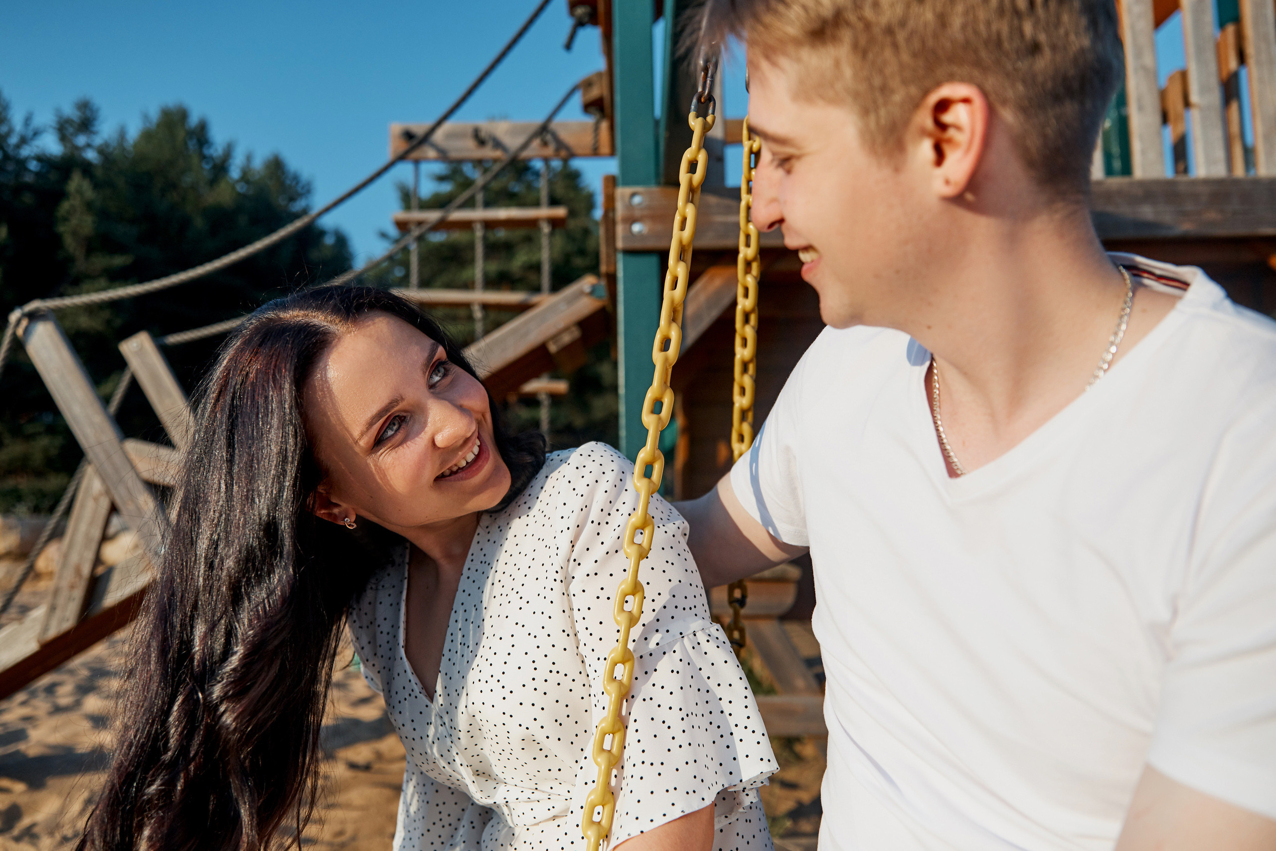 Нежность на закате. Свадебный и семейный фотограф в Ярославле и Рыбинске Вячеслав Барышков