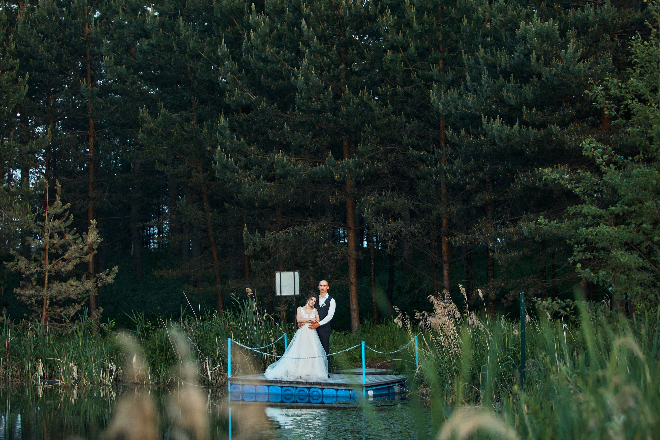 Любовь и озеро. Свадебный и семейный фотограф в Ярославле и Рыбинске Вячеслав Барышков