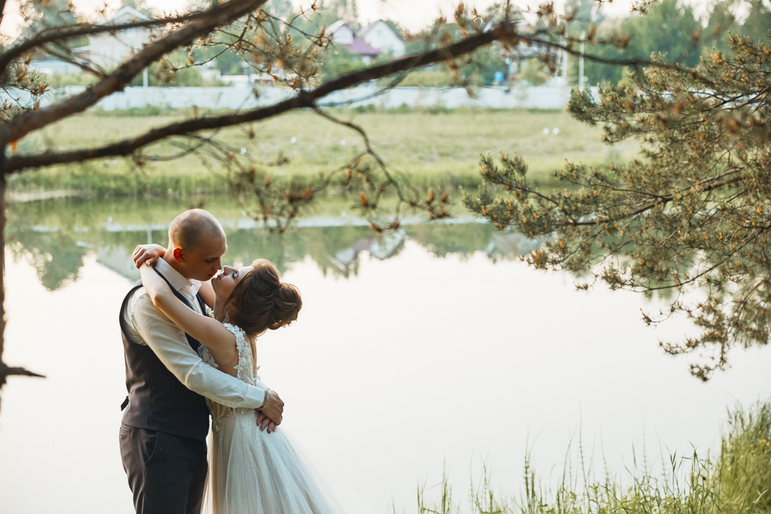 Любовь и озеро. Свадебный и семейный фотограф в Ярославле и Рыбинске Вячеслав Барышков