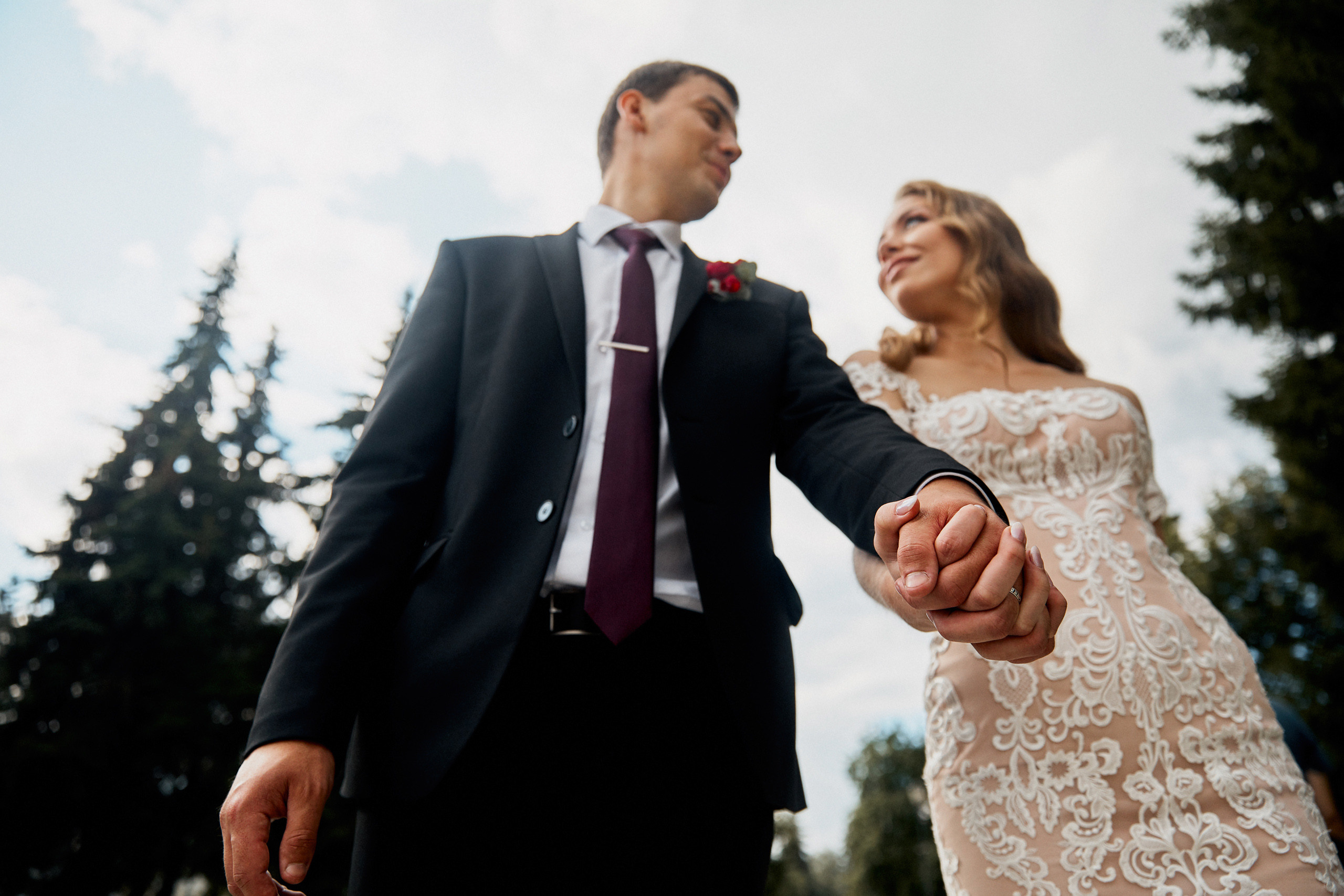 Солнечная свадьба в Губернаторском парке в Ярославле. Свадебный и семейный фотограф в Ярославле и Рыбинске Вячеслав Барышков