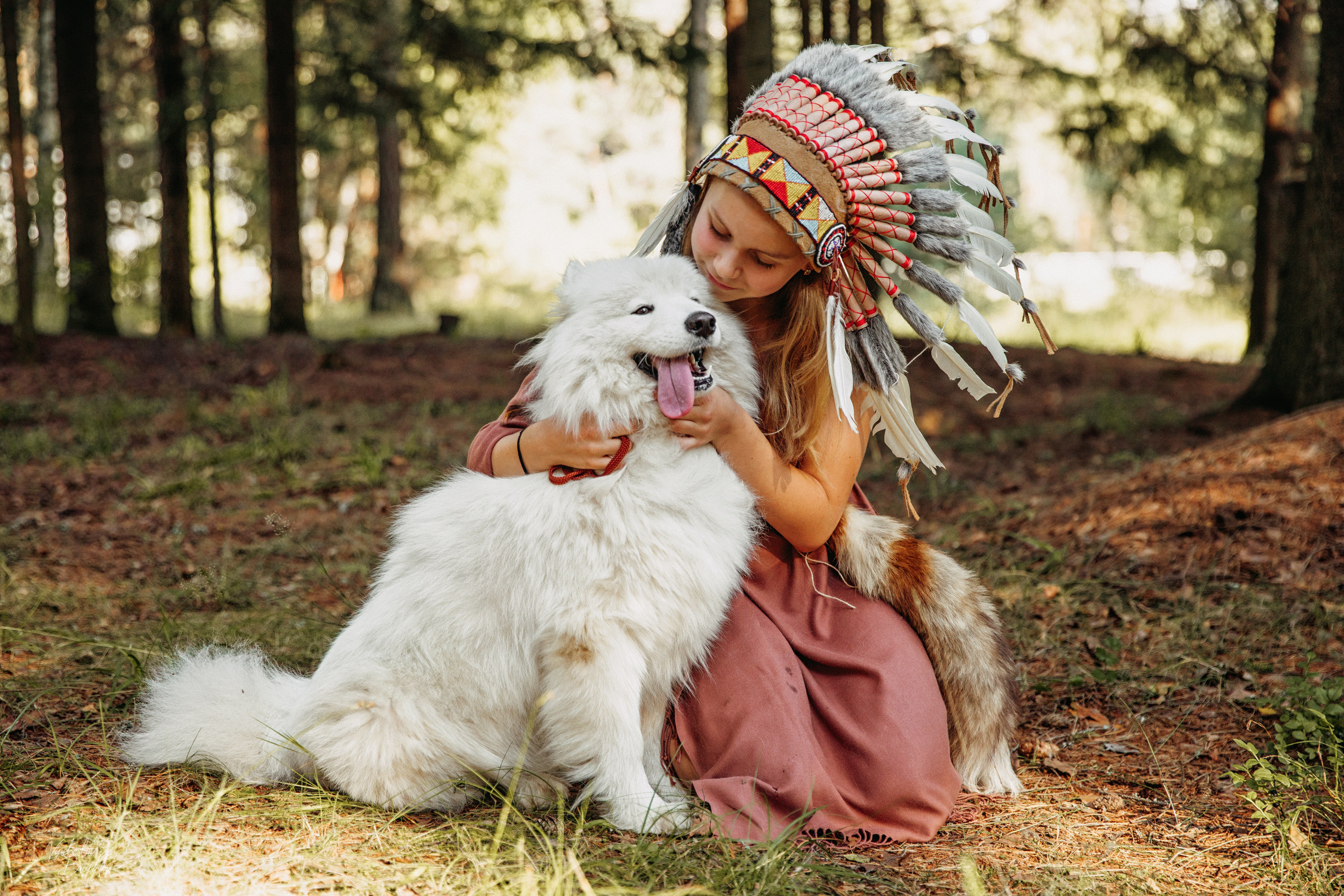 Индейские мотивы. Свадебный и семейный фотограф в Ярославле и Рыбинске Вячеслав Барышков