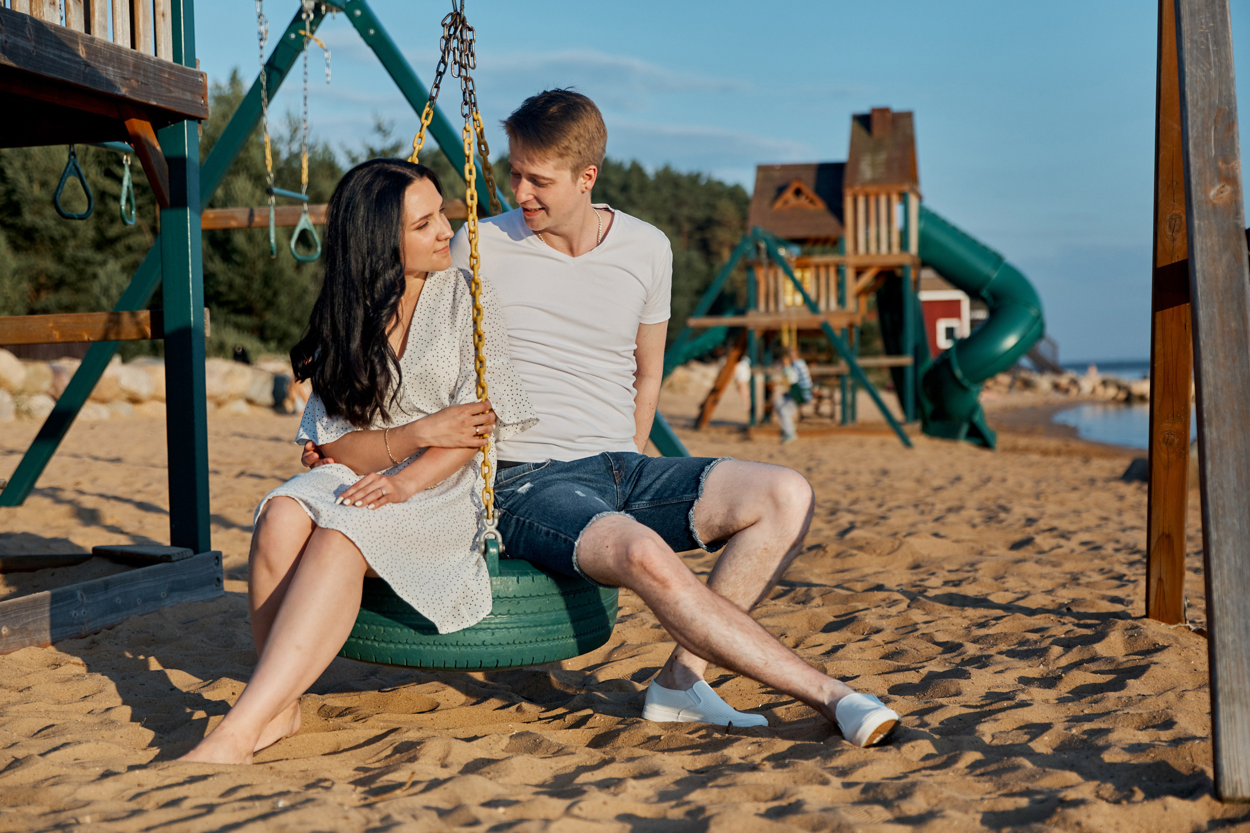 Нежность на закате. Свадебный и семейный фотограф в Ярославле и Рыбинске Вячеслав Барышков
