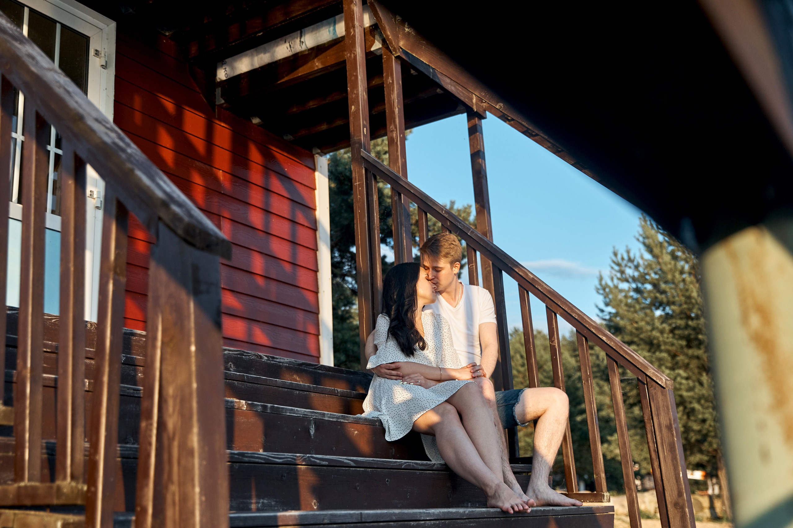 Нежность на закате. Свадебный и семейный фотограф в Ярославле и Рыбинске Вячеслав Барышков