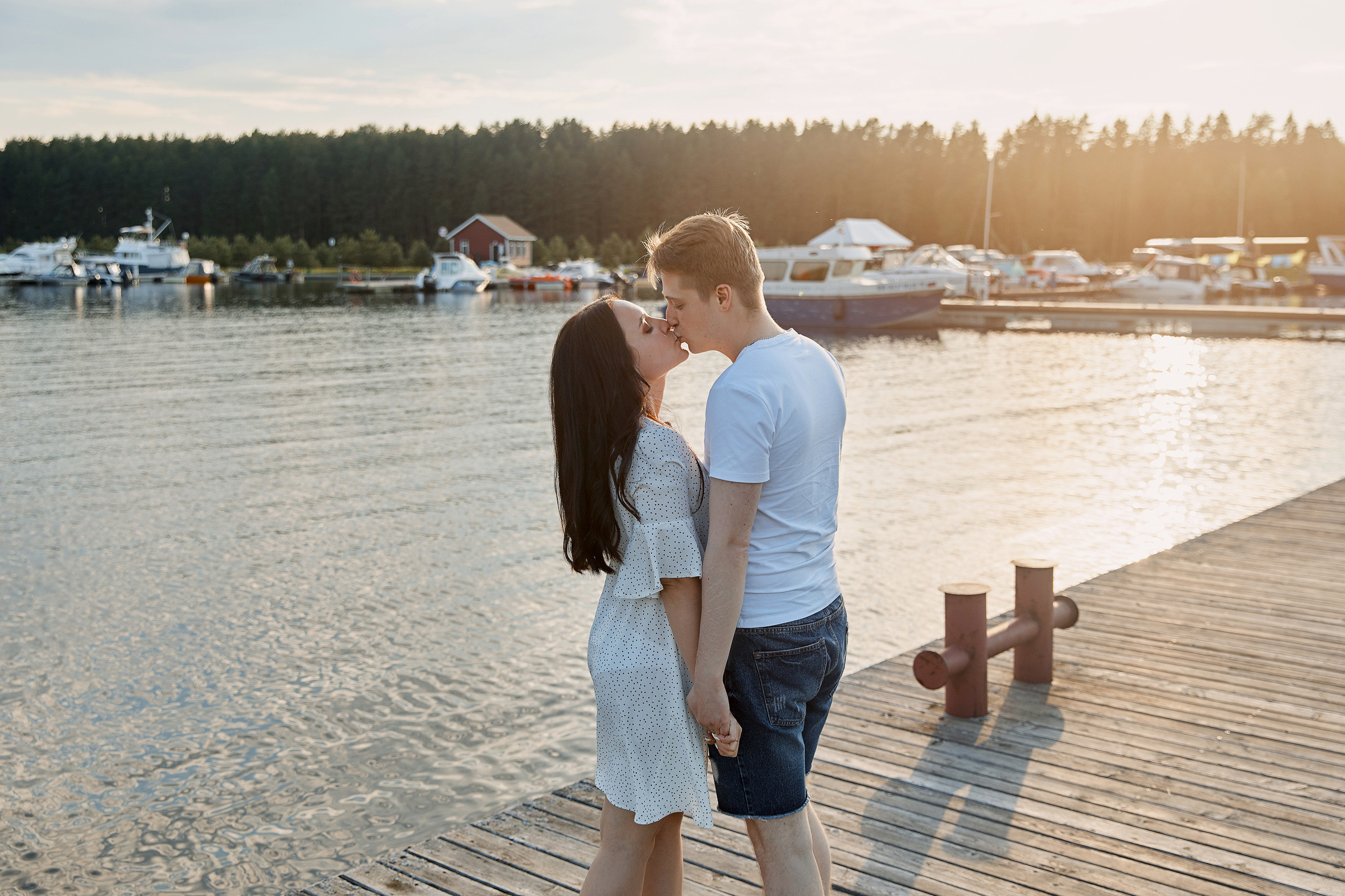 Нежность на закате. Свадебный и семейный фотограф в Ярославле и Рыбинске Вячеслав Барышков