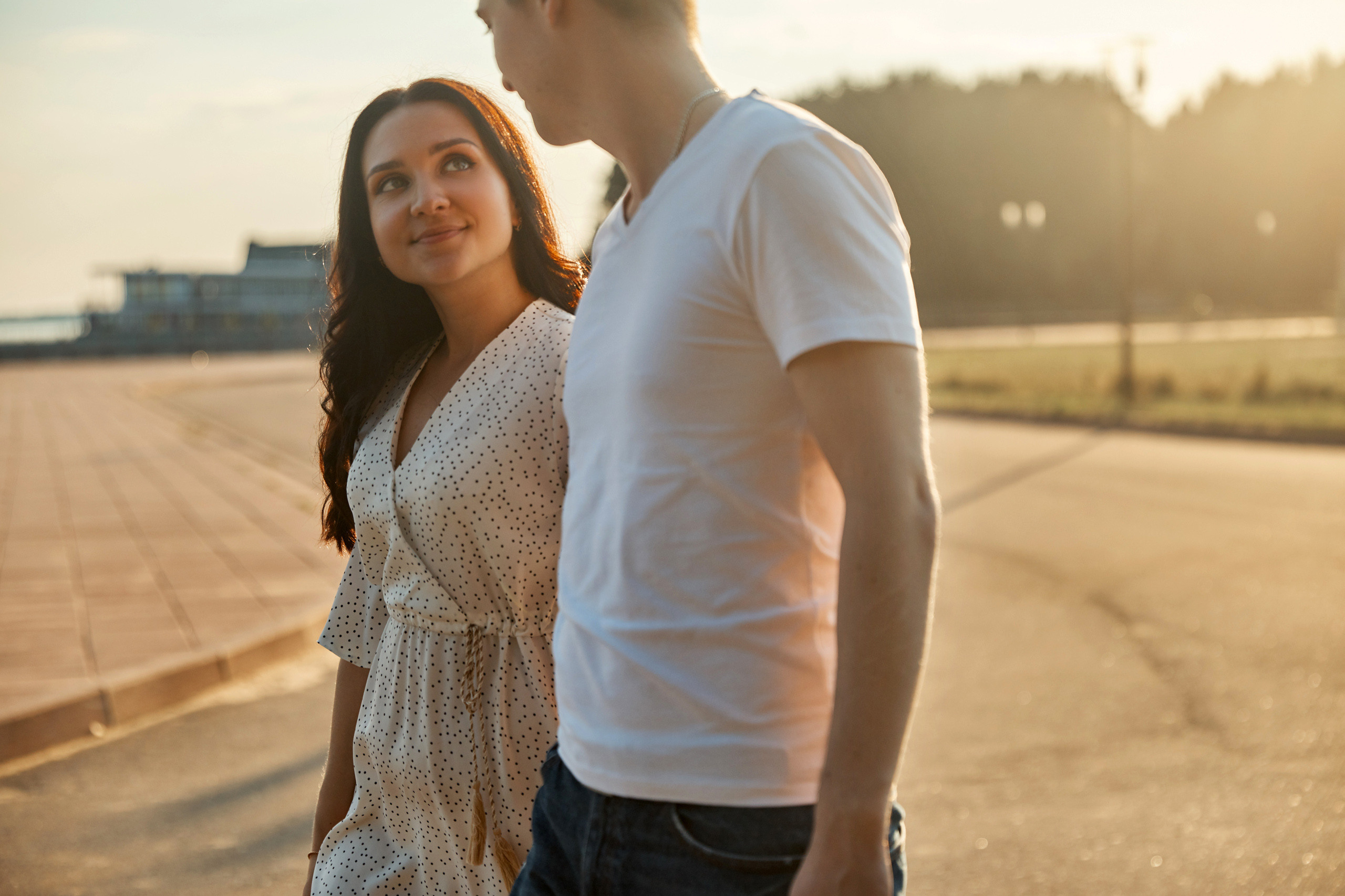 Нежность на закате. Свадебный и семейный фотограф в Ярославле и Рыбинске Вячеслав Барышков