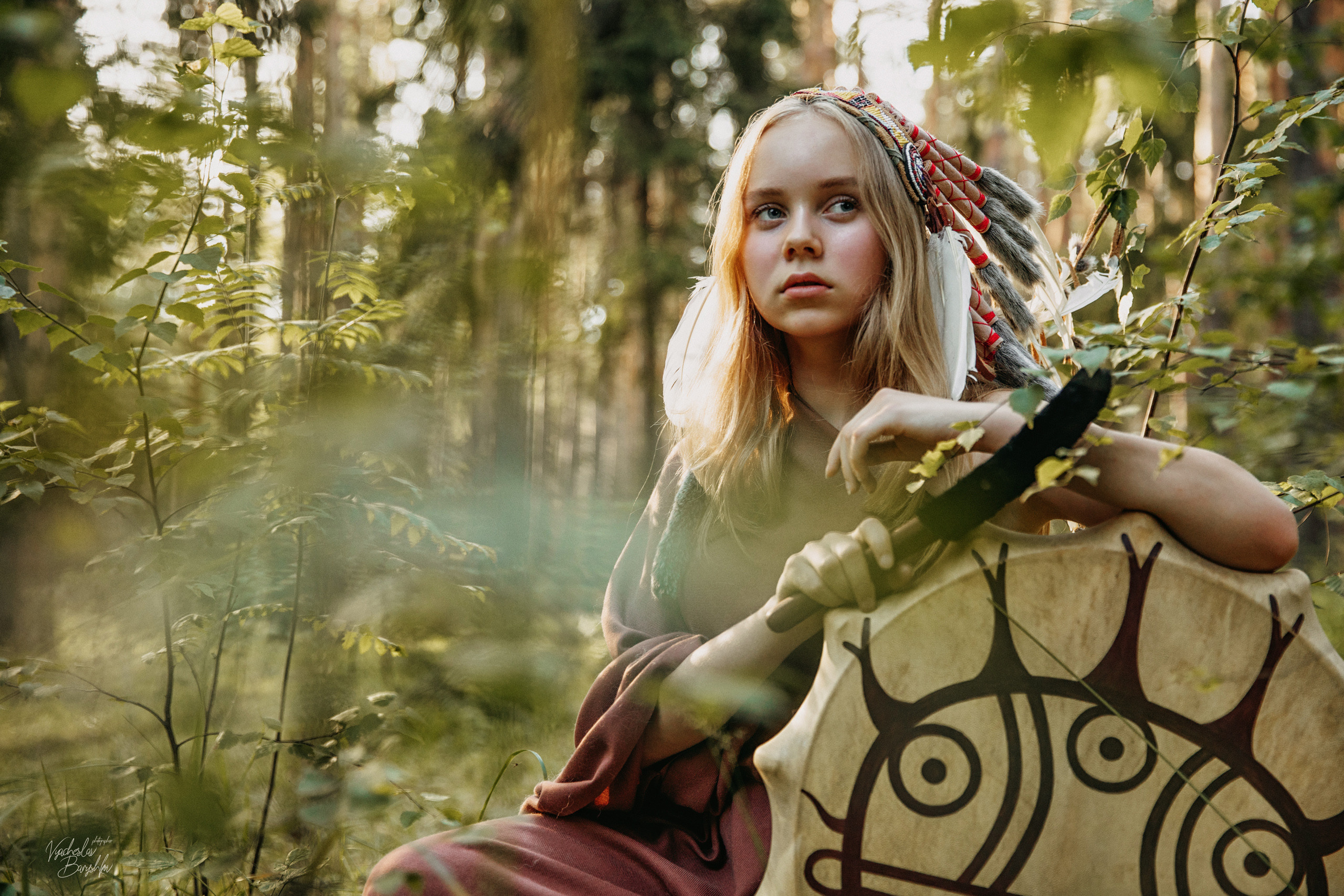 Индейские мотивы. Свадебный и семейный фотограф в Ярославле и Рыбинске Вячеслав Барышков