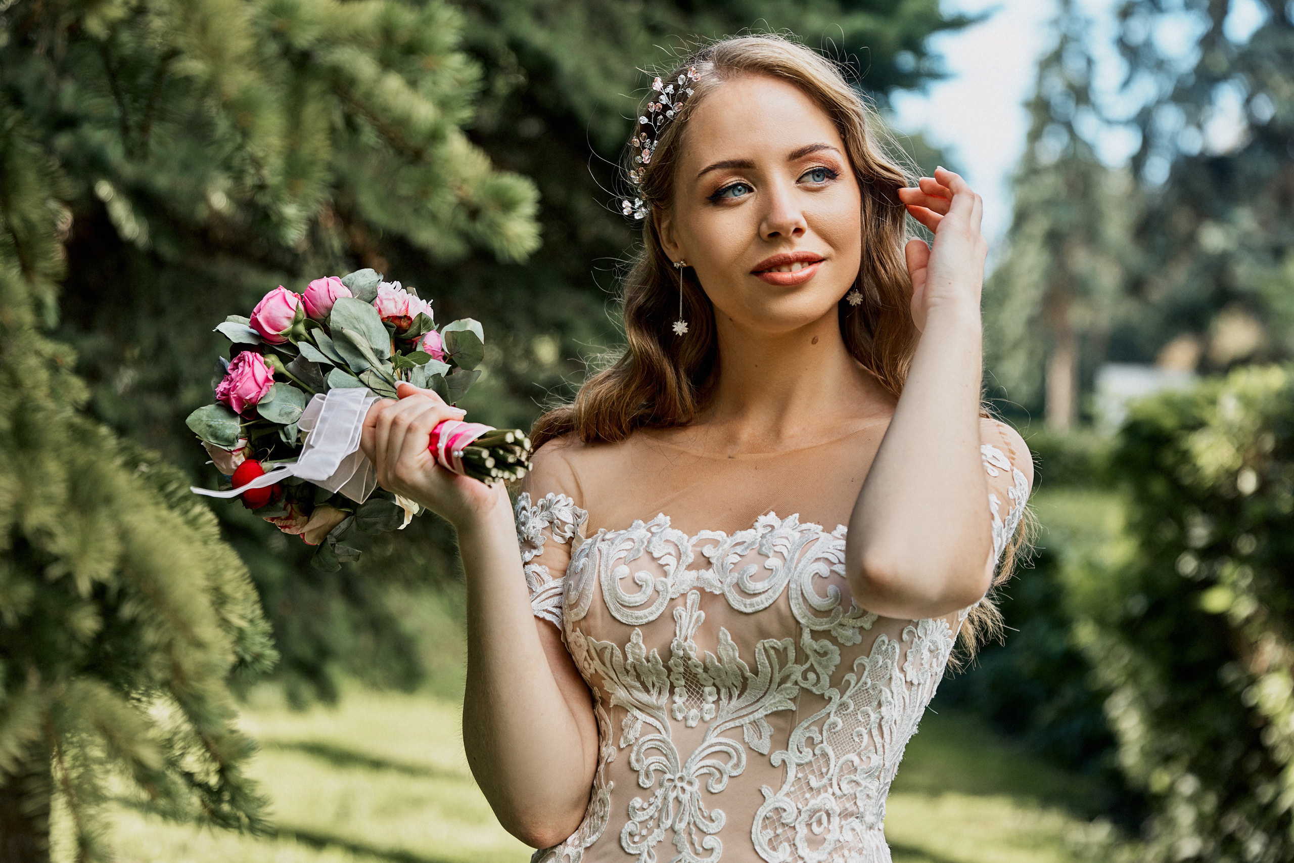 Солнечная свадьба в Губернаторском парке в Ярославле. Свадебный и семейный фотограф в Ярославле и Рыбинске Вячеслав Барышков