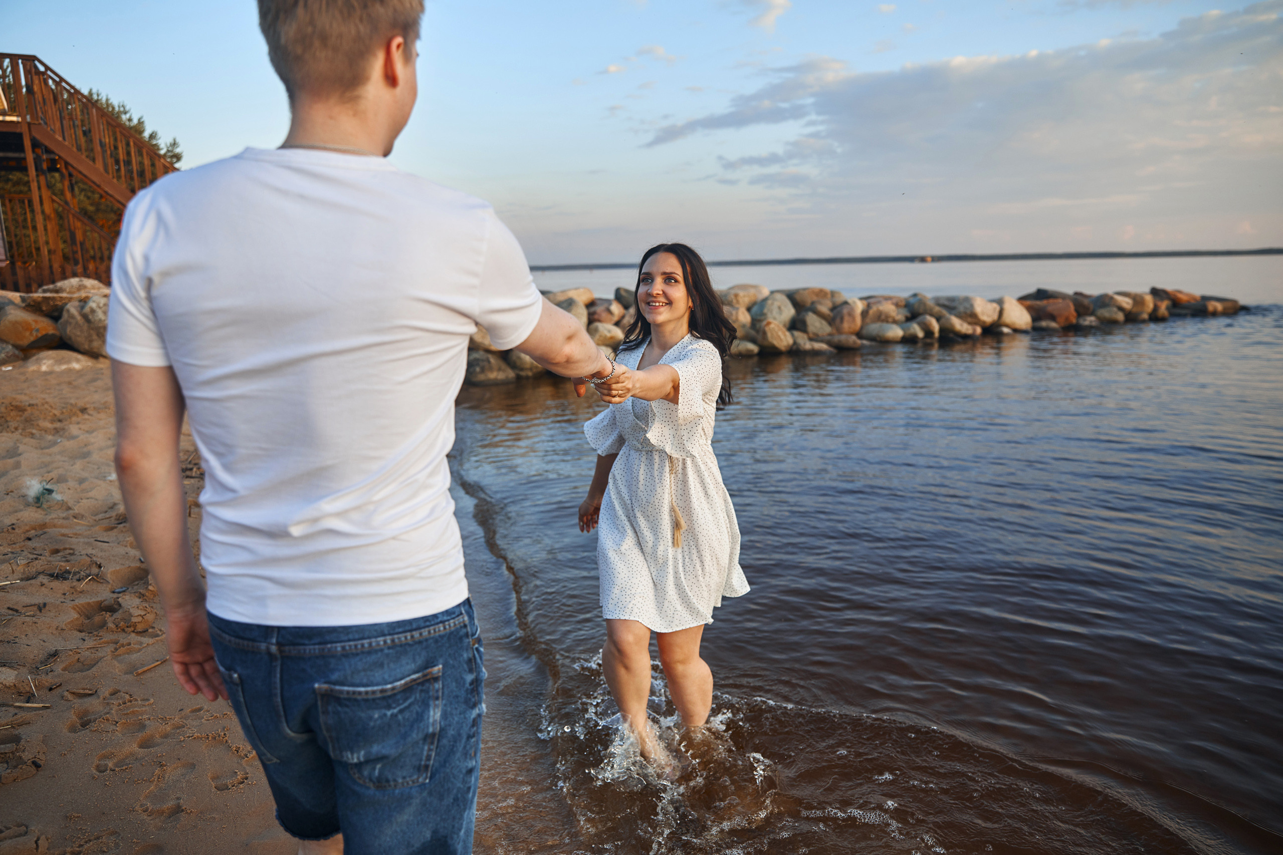 Нежность на закате. Свадебный и семейный фотограф в Ярославле и Рыбинске Вячеслав Барышков