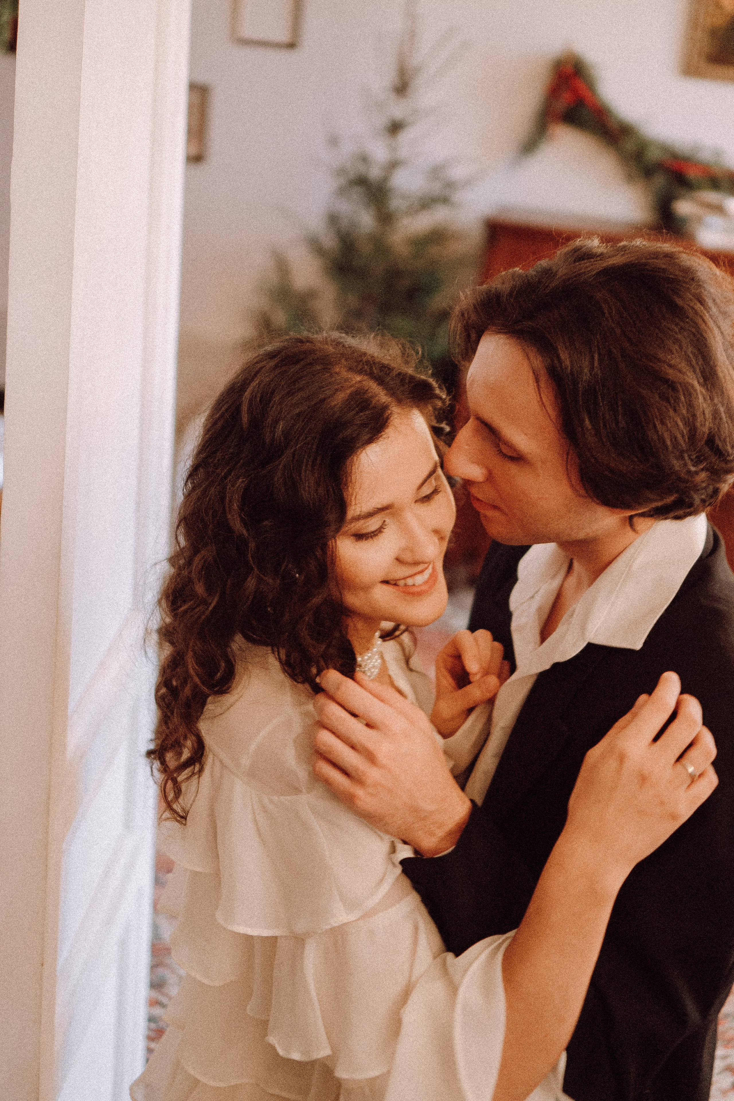 УТРО ЖЕНИХА И НЕВЕСТЫ В ФОТОСТУДИИ И ОСНОВНАЯ ФОТОСЕСИСИЯ ЗИМОЙ. Профессиональный фотограф, Санкт-Петербург — Виктория Богомолова