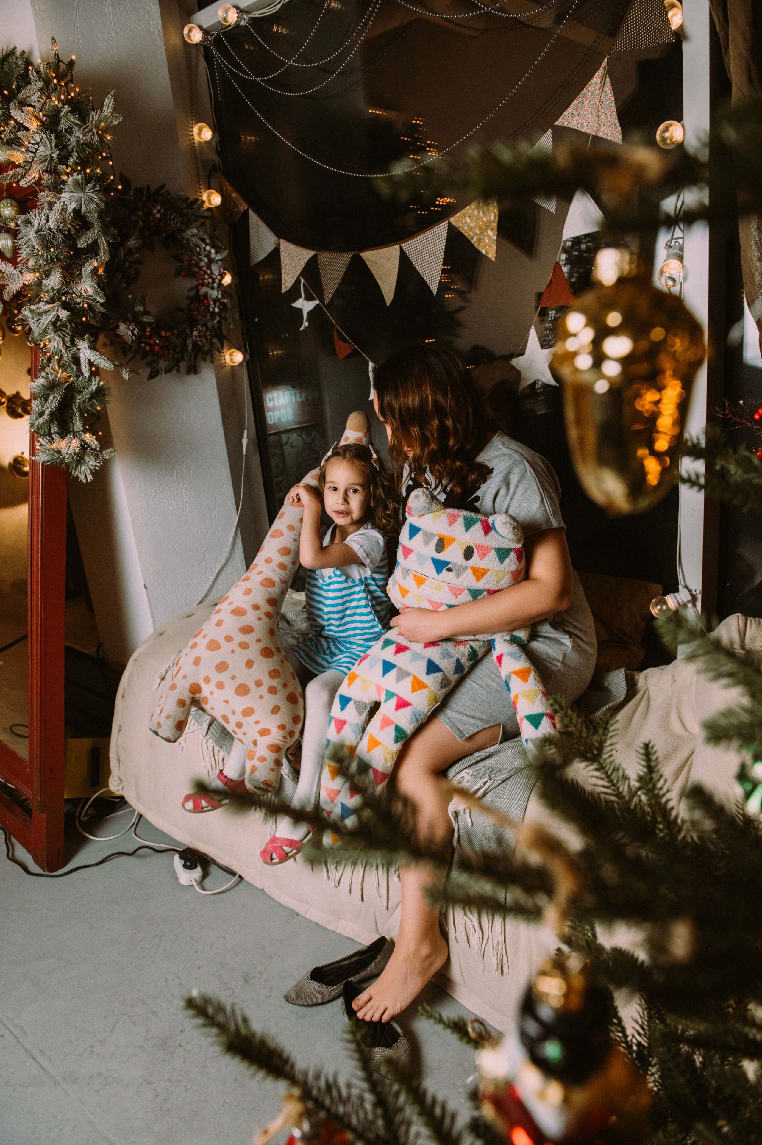 Большая семья собралась вместе на Новый год. Фотограф в Сургуте Светлана Гибадуллина