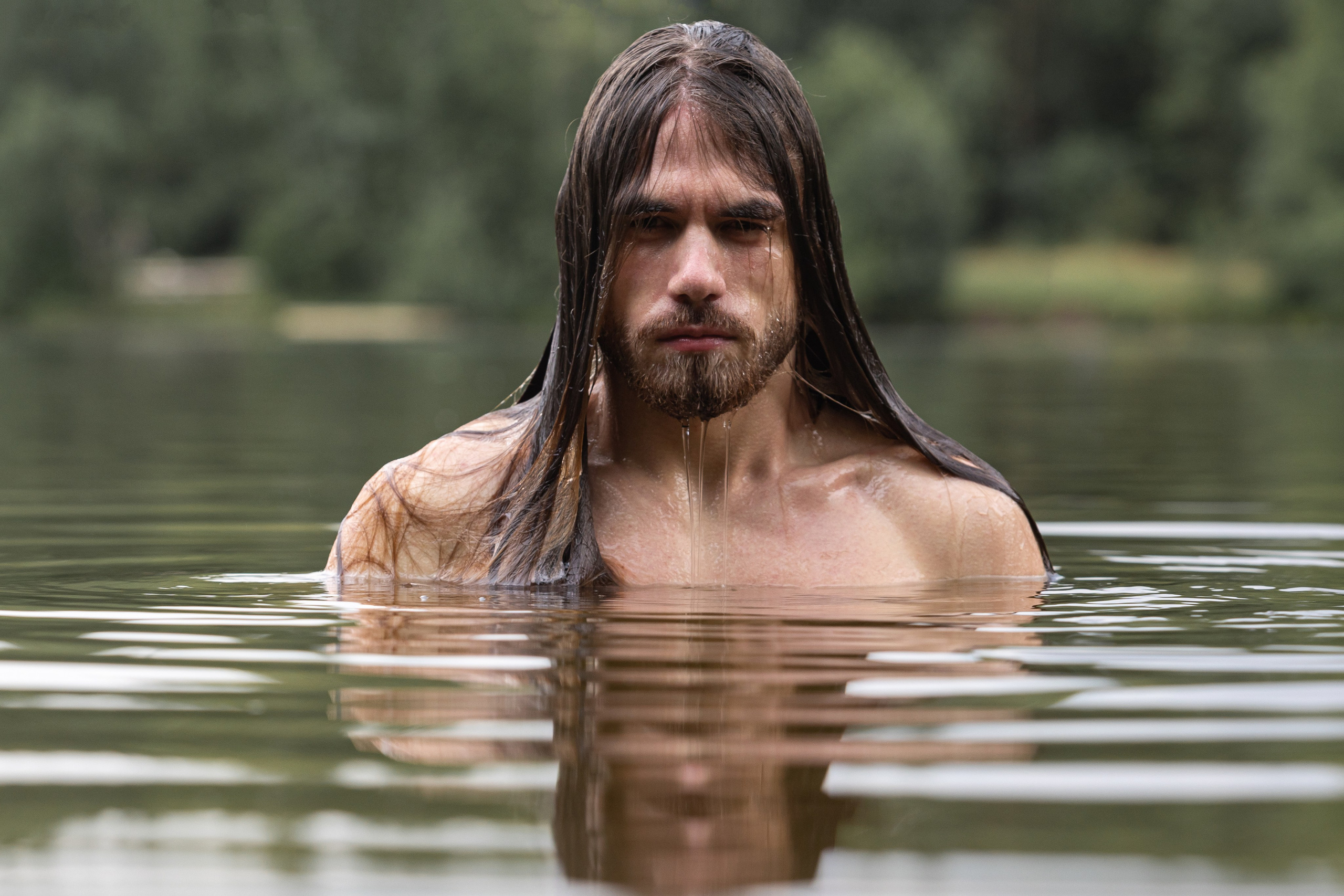 Портрет на природе. Свадебный и репортажный фотограф в Москве и Московской области