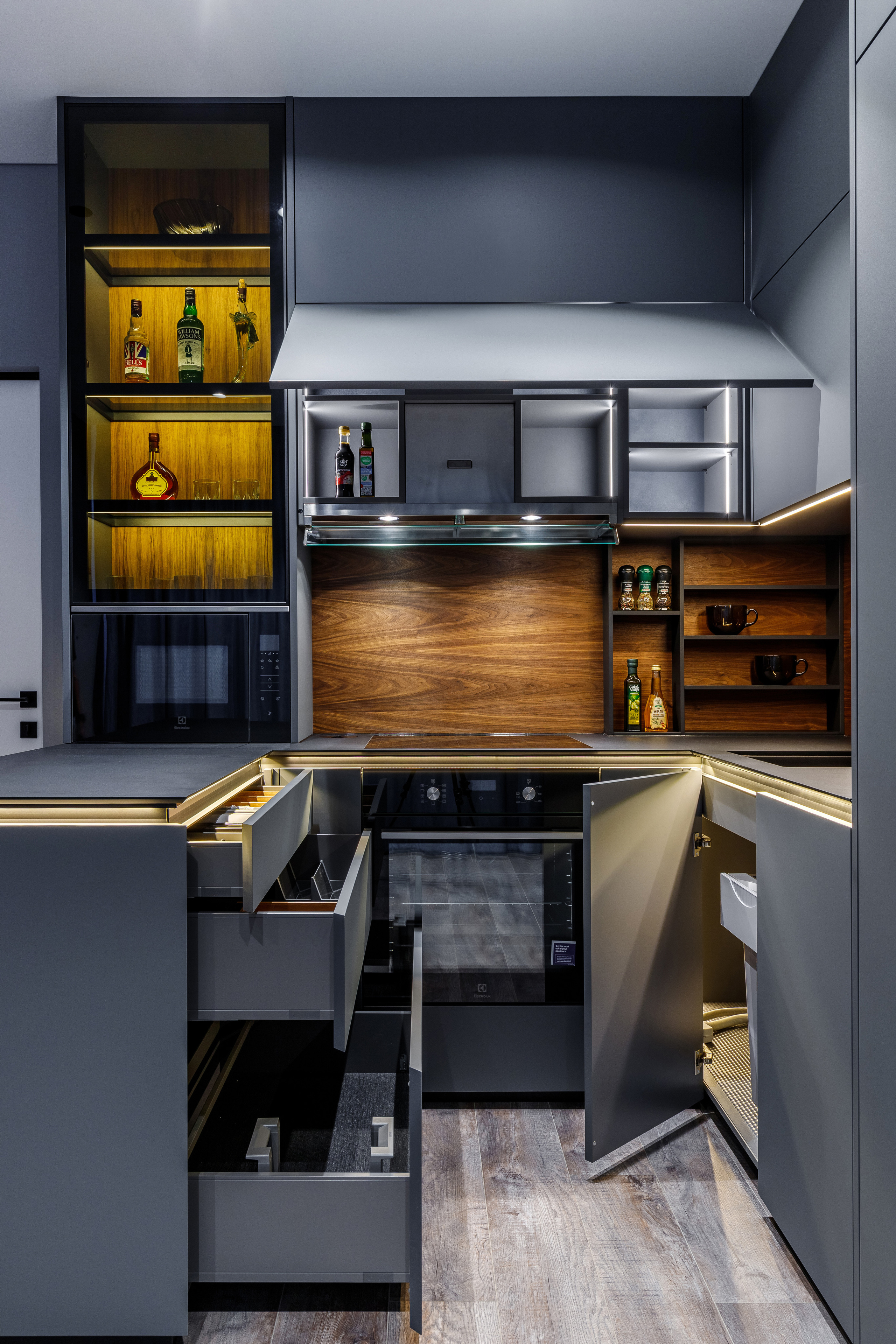 Bunulu.pro. Кухня #3 (с наполнением). Интерьерный фотограф в Краснодарском крае Светлана Шурлова