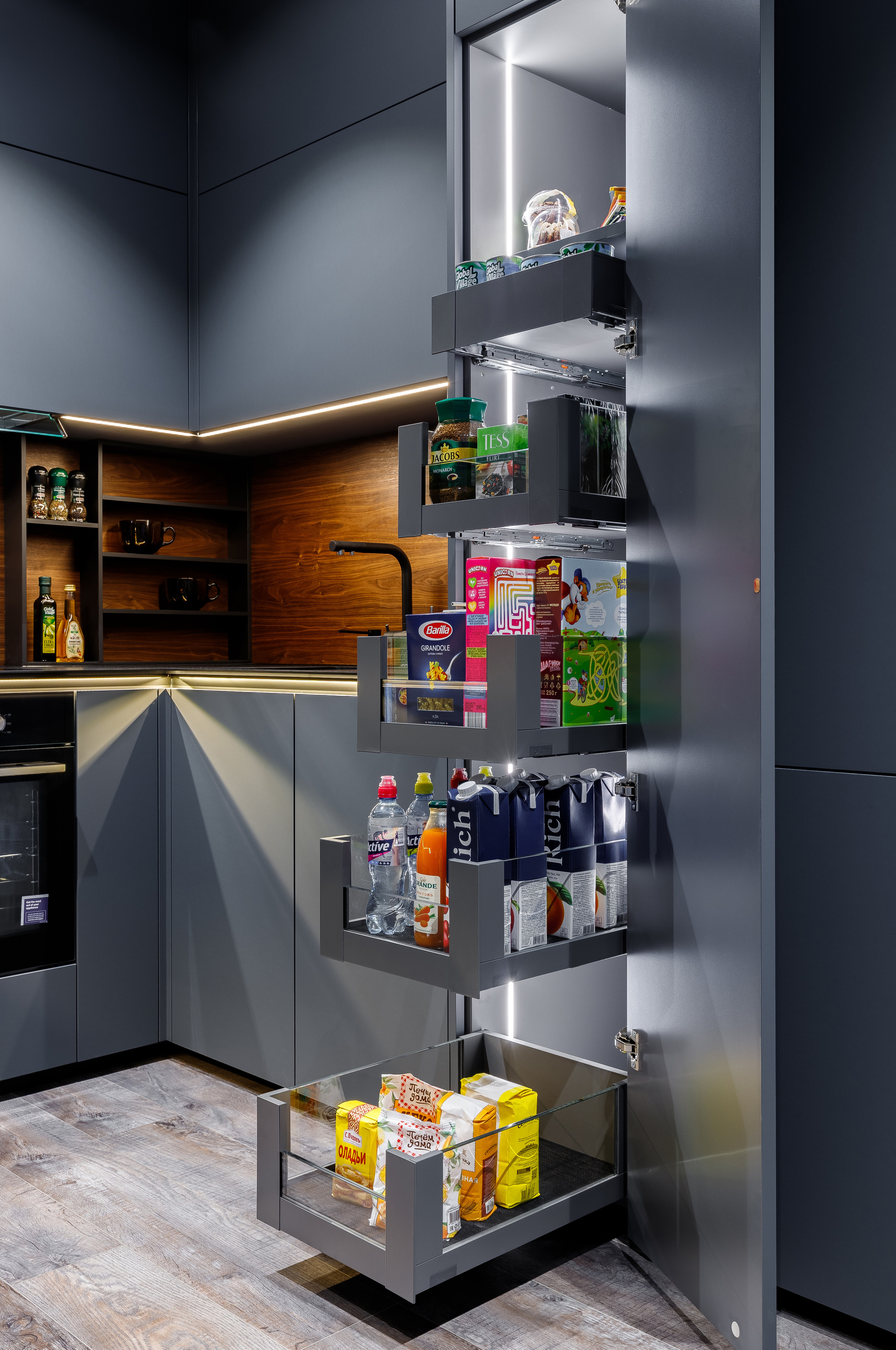 Bunulu.pro. Кухня #3 (с наполнением). Интерьерный фотограф в Краснодарском крае Светлана Шурлова