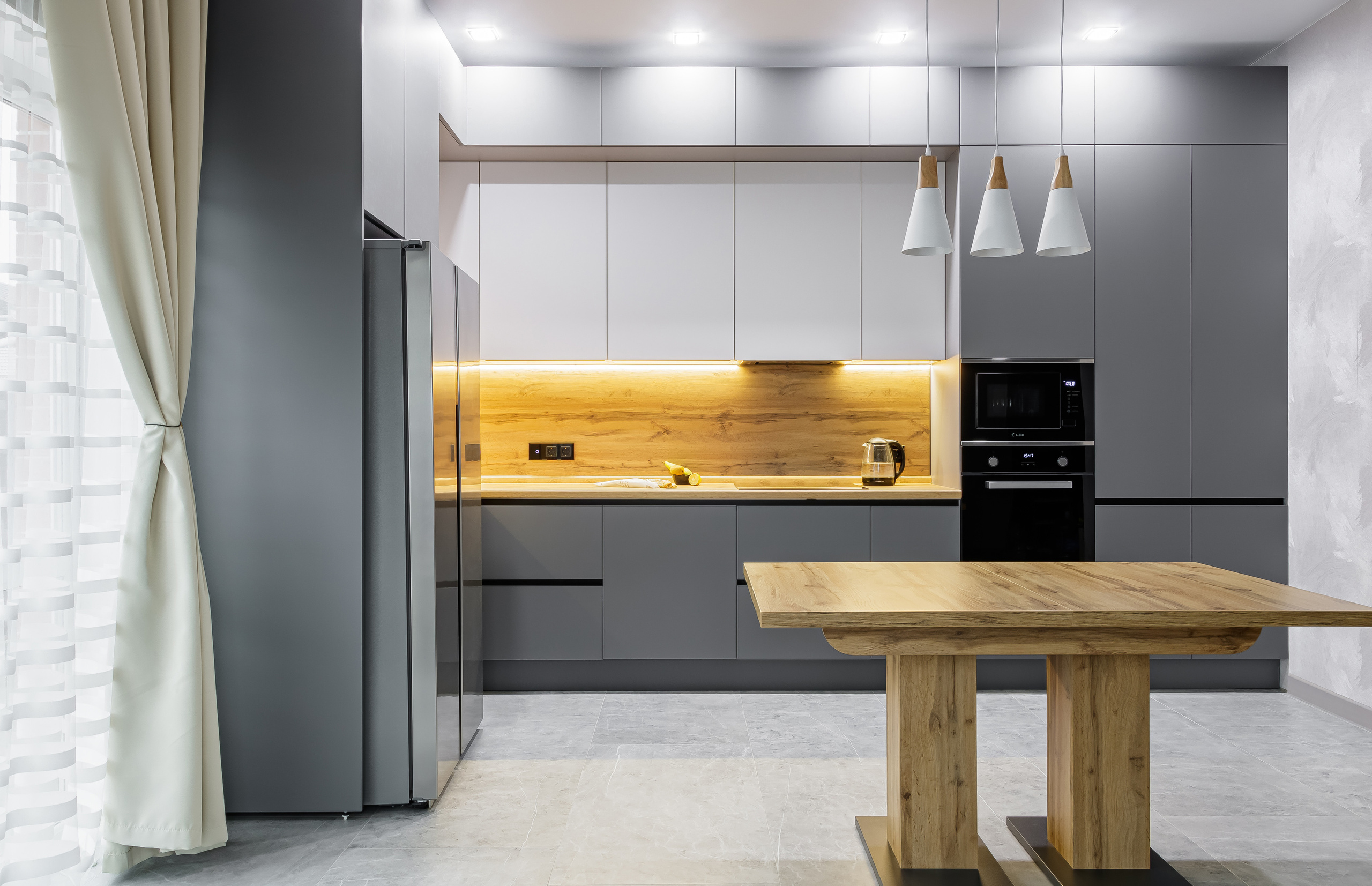 Эко Мебель. Кухня для семьи в п. Южный. Интерьерный фотограф в Краснодарском крае Светлана Шурлова