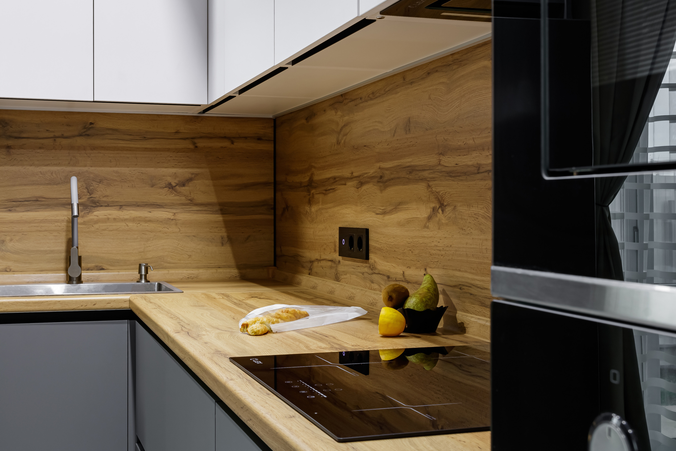 Эко Мебель. Кухня для семьи в п. Южный. Интерьерный фотограф в Краснодарском крае Светлана Шурлова