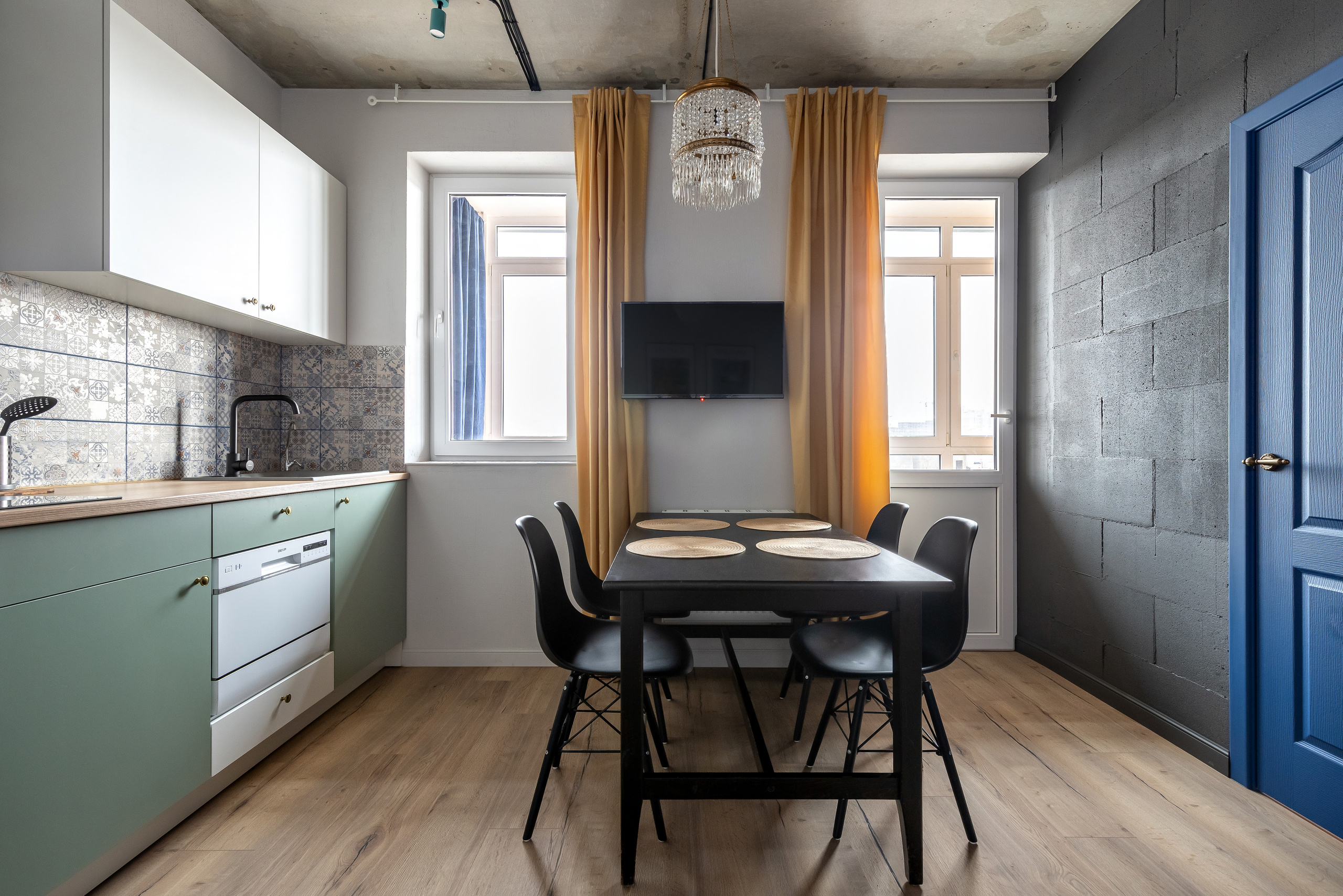 Квартира для аренды по индивидуальному проекту. ЖК «Одесский». г. Краснодар. Интерьерный фотограф в Краснодарском крае Светлана Шурлова