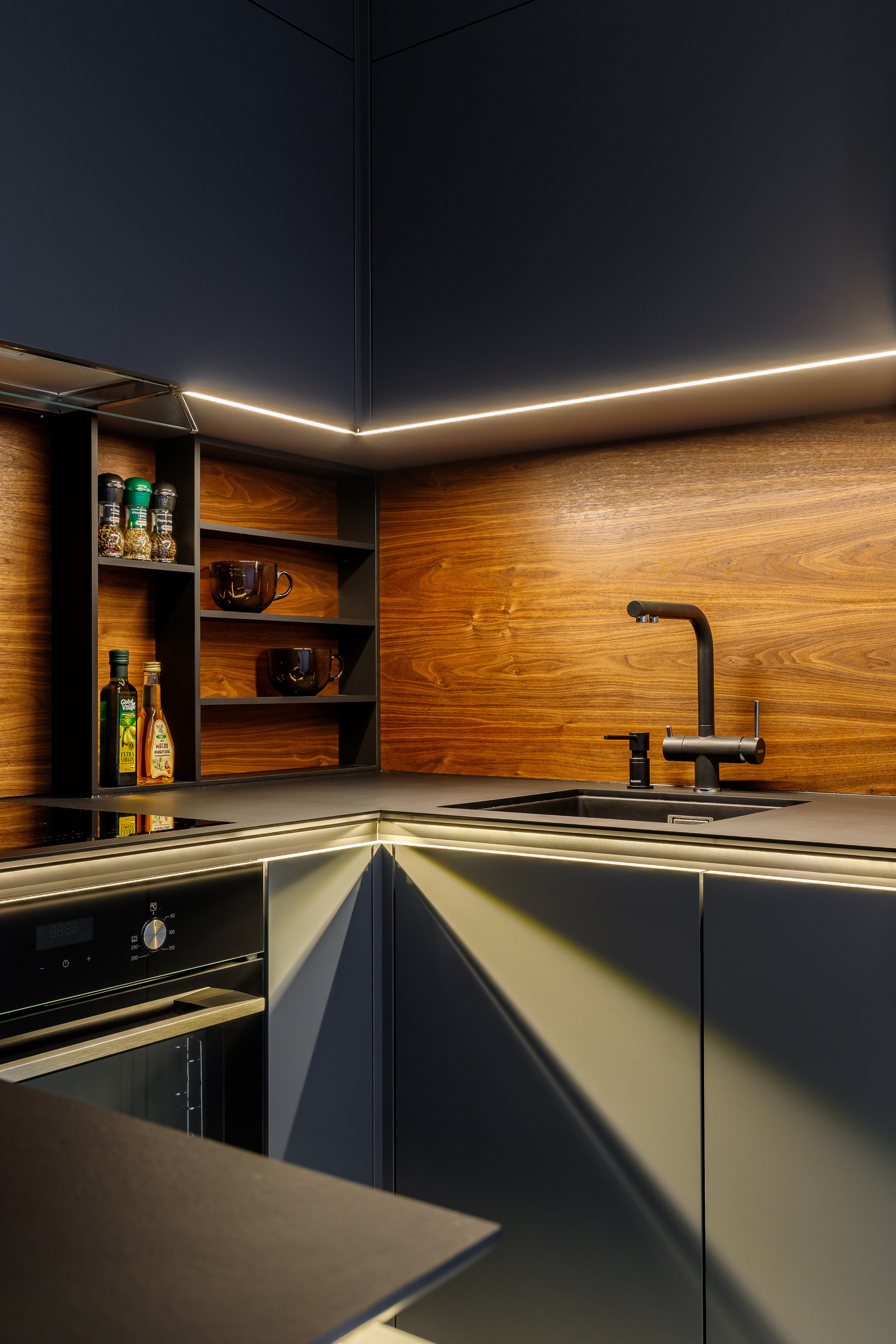 Bunulu.pro. Кухня #3 (с наполнением). Интерьерный фотограф в Краснодарском крае Светлана Шурлова