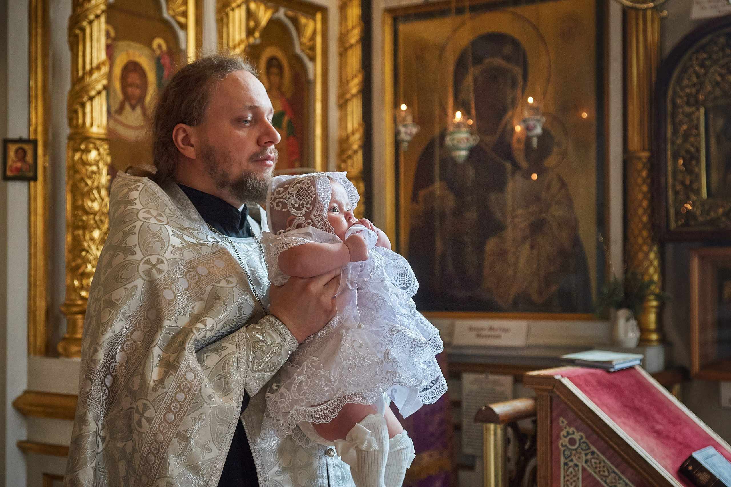 Крещение в Храме Димитрия Солунского